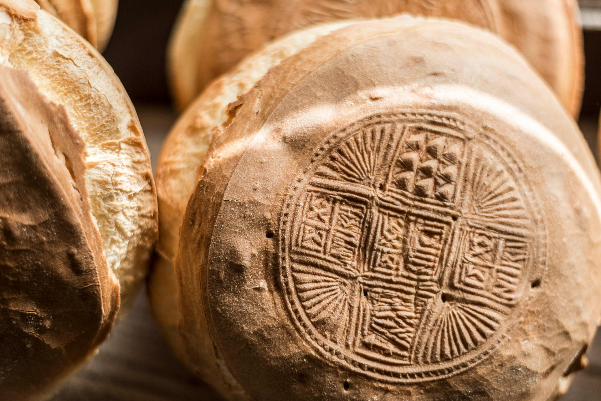 Bread for festival and celebration, Veneris Bakery, Hiraklion, Crete