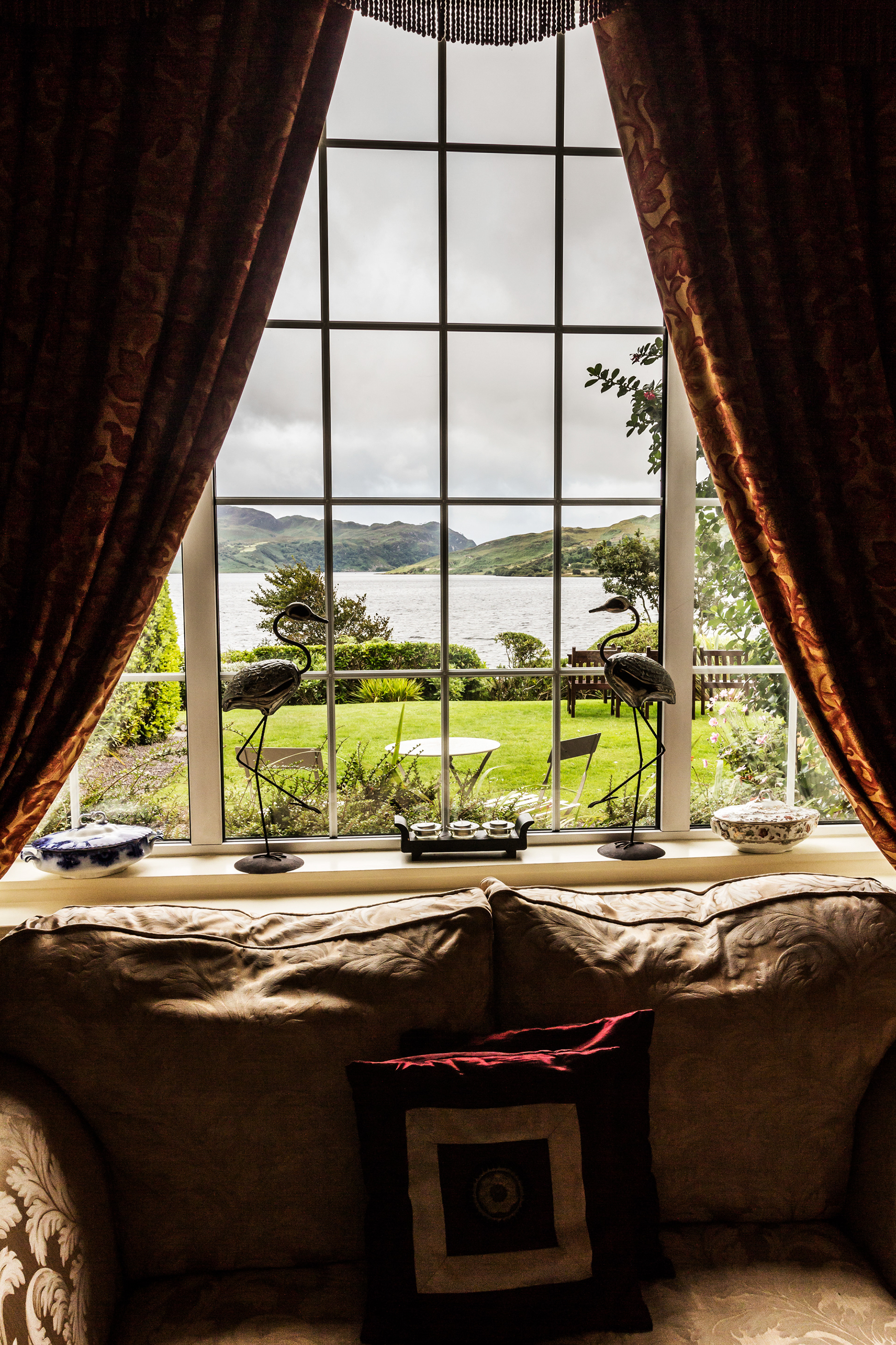 Carrig House Restaurant and Hotel on the shores of Caragh Lake, County Kerry