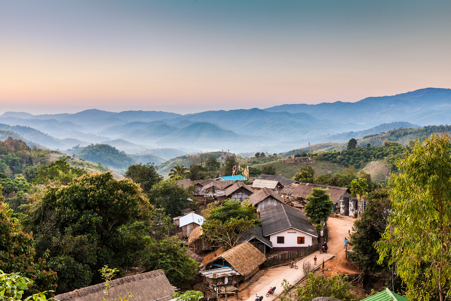 Sunrise - Yafu Village.