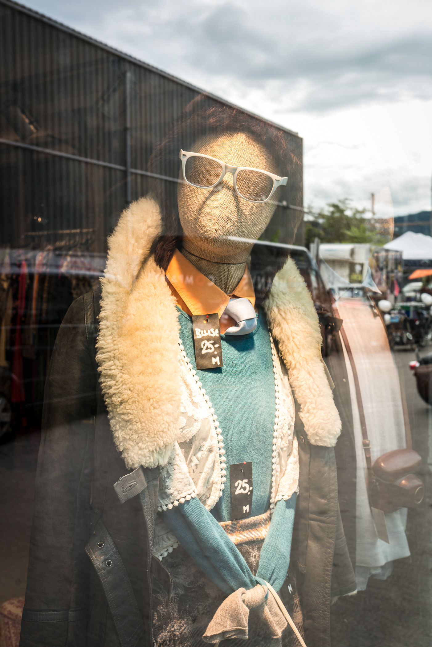 Funky shops in the Railway Arches, Zurich West