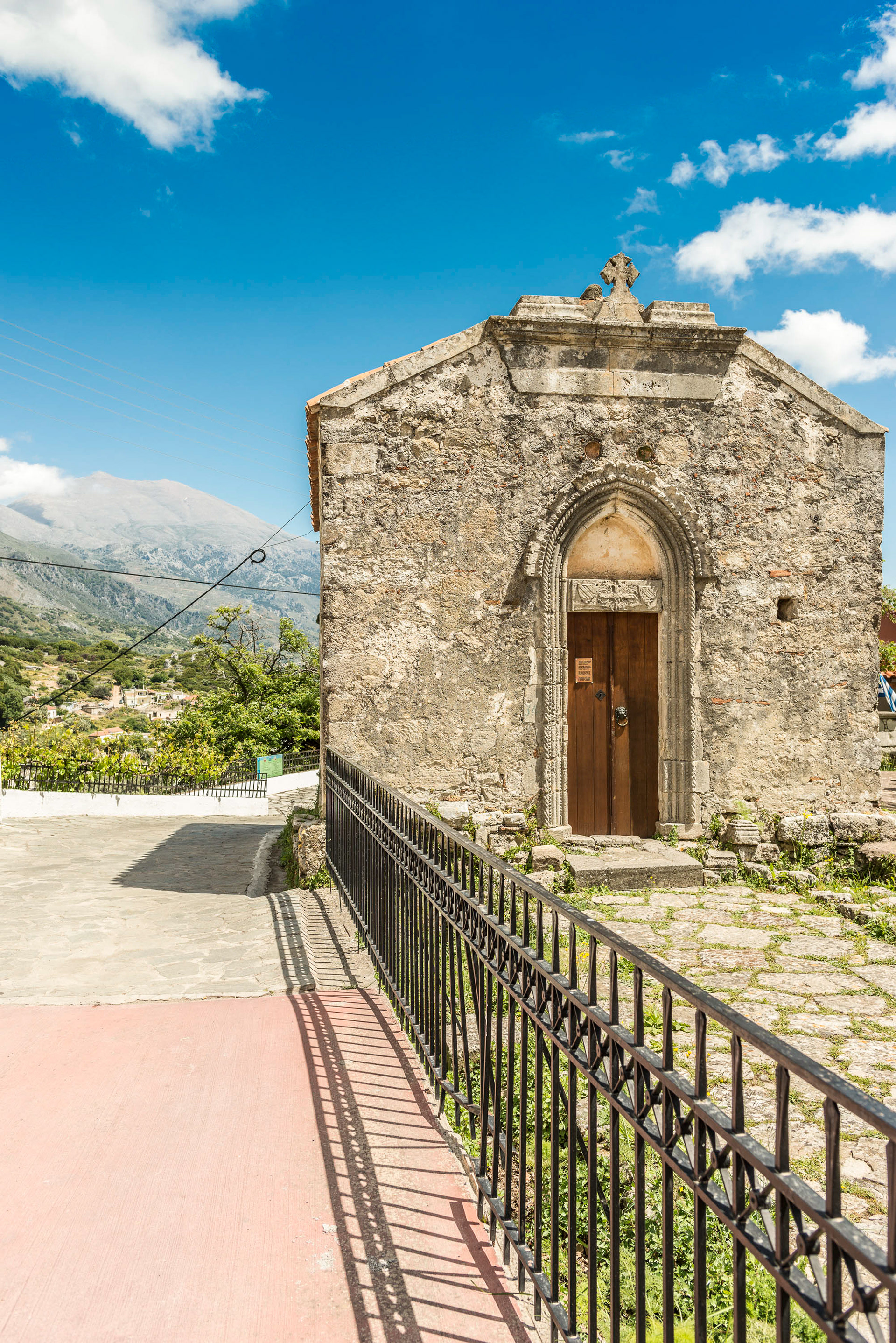 Church Of The Panayia, Thronos Villiage, Amari Valley, Crete