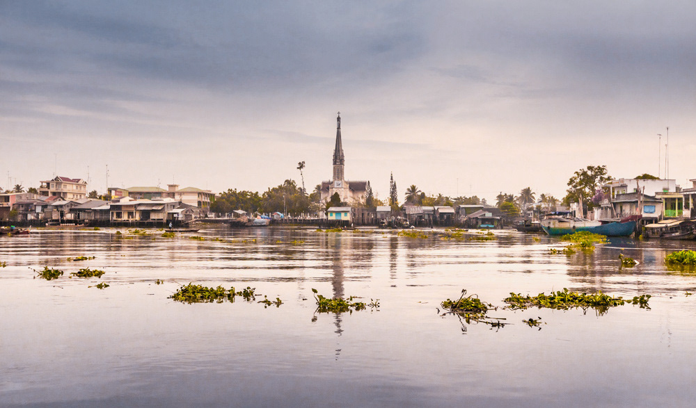 Cai Be Riverfront - Mekong Delta - Vietnam
