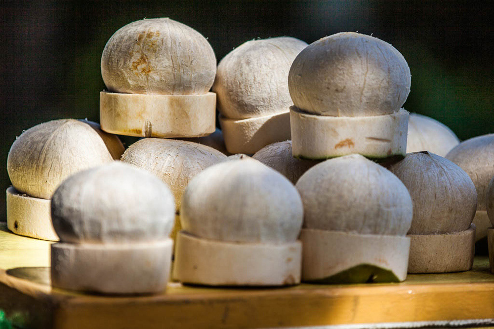 Cut Coconuts - Downtown - Saigon - Vietnam