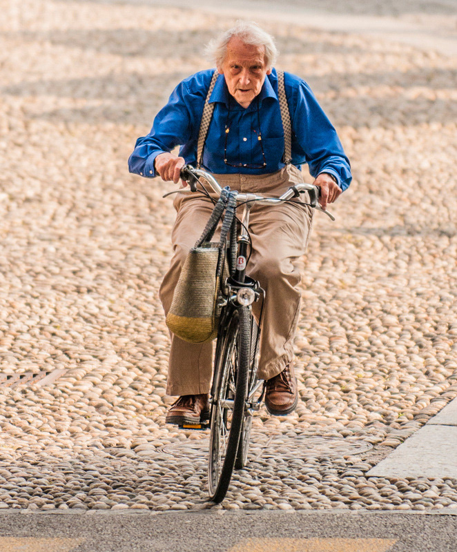 Look out for the local Cyclists though, Locarno, Ticino