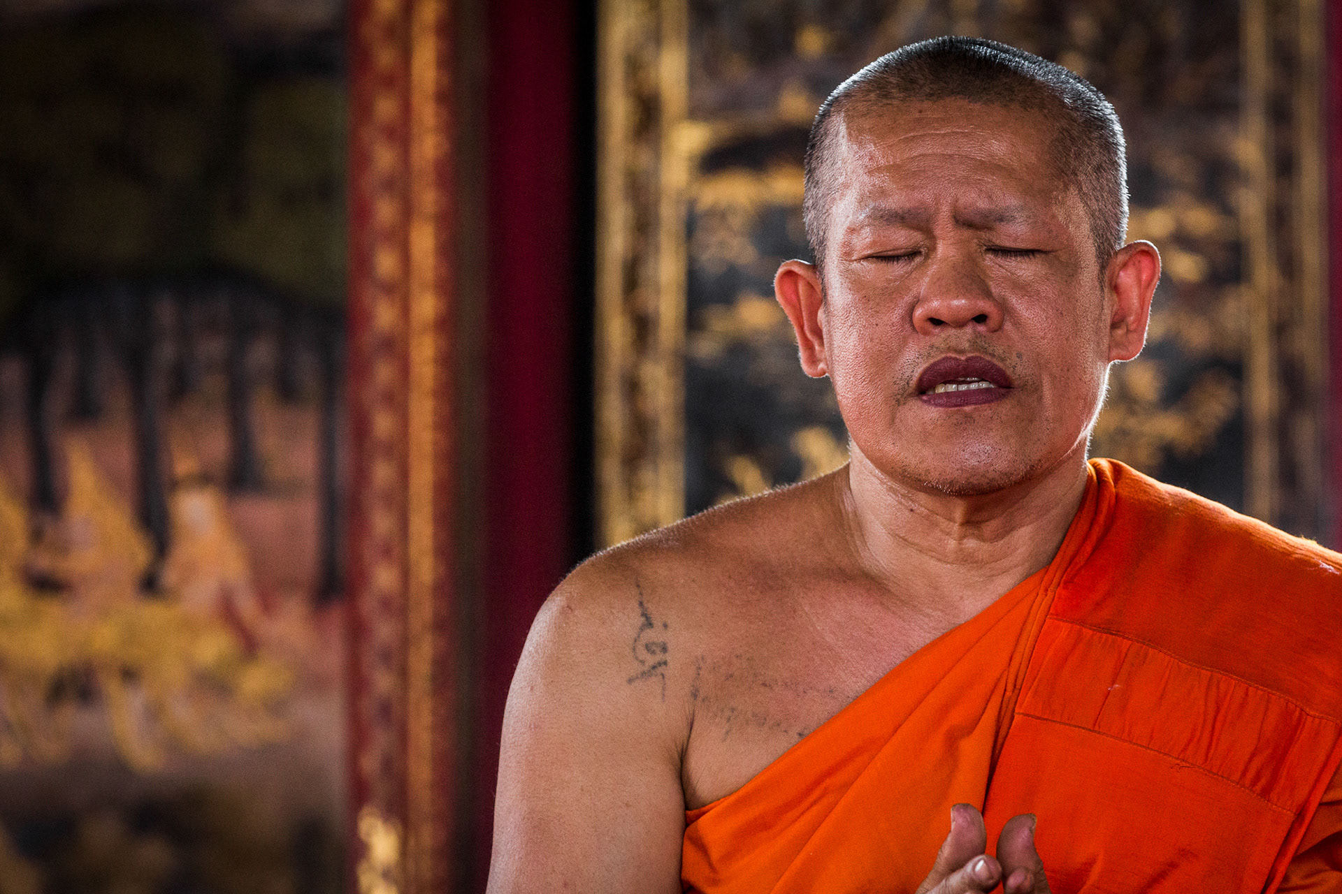 Buddhist Monk - Wat Arun - Bangkok