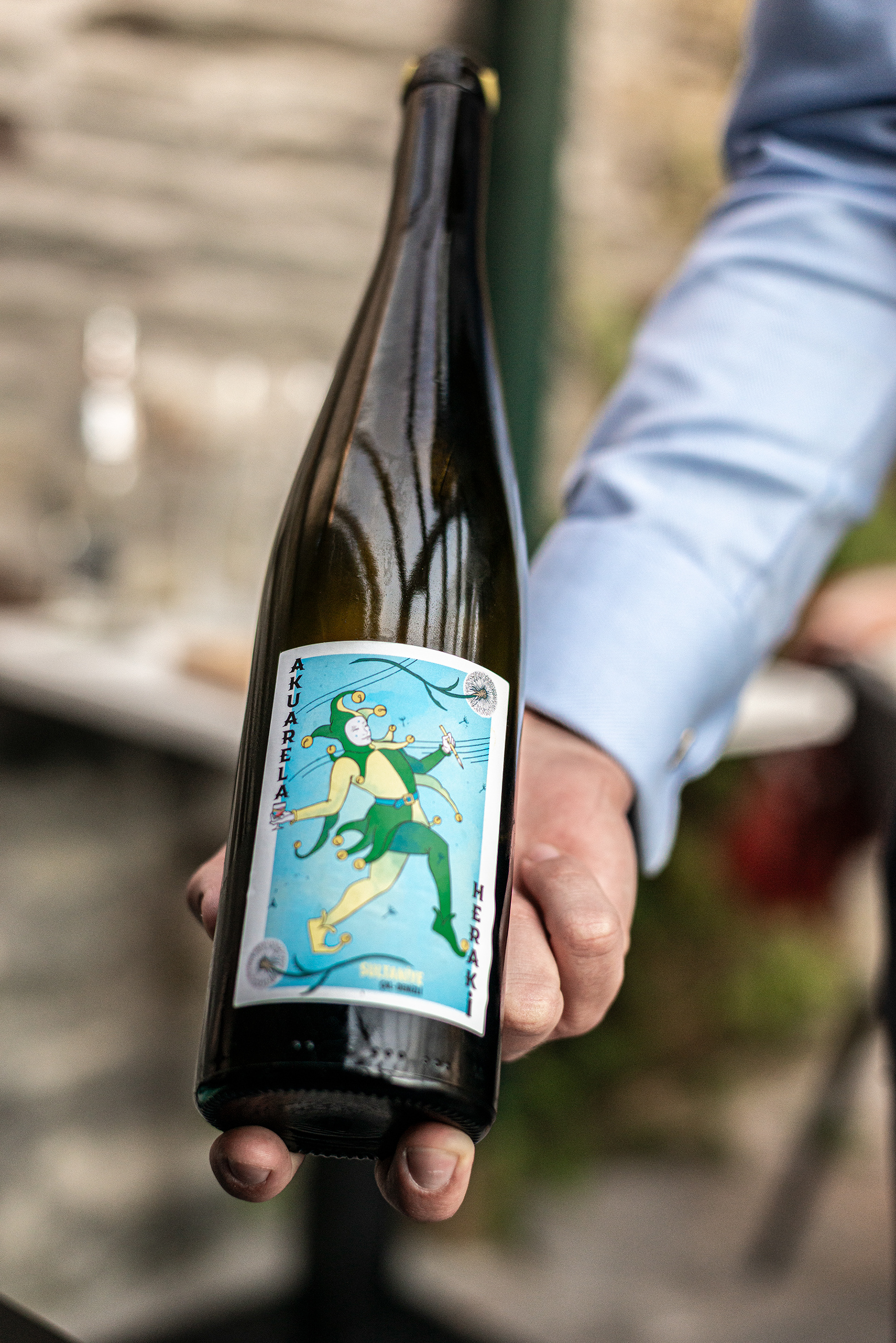 Turkish Wine (Akuarela Heraki)- Dede Restaurant (Michellin Star) - Baltimore