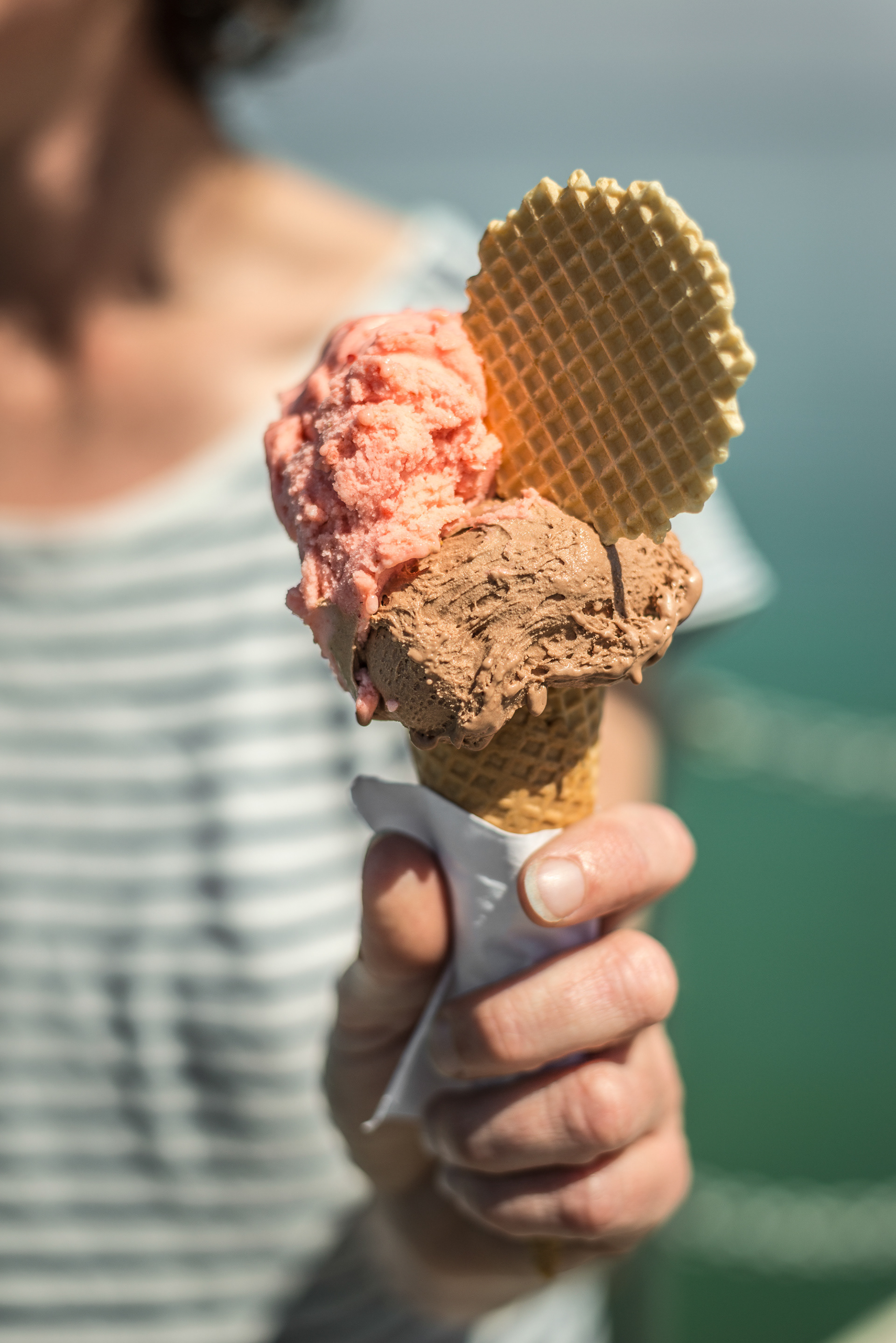 Home-made Ice Cream from La Casa del Gelato, Harbour Arm, Folkstone, Kent