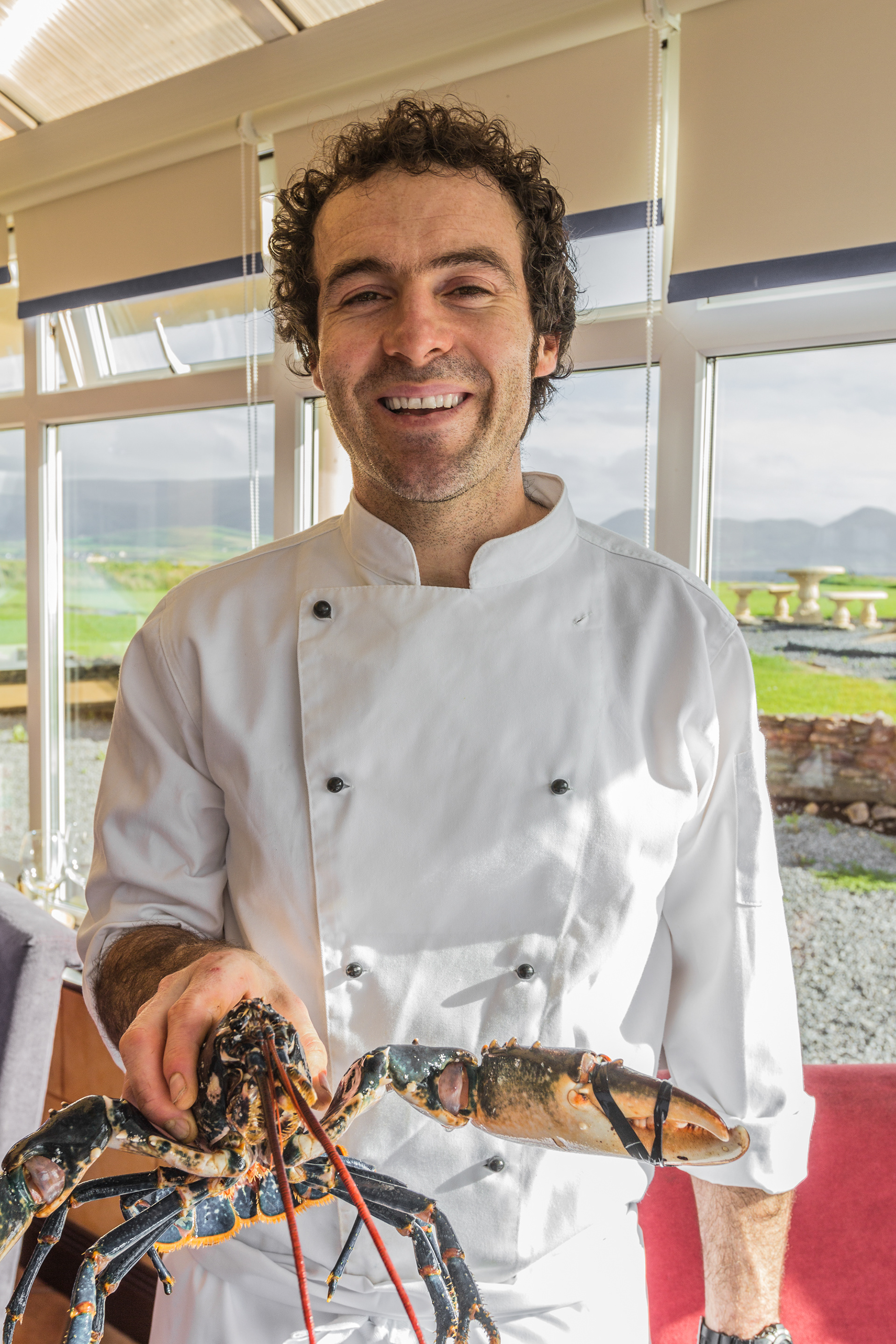 Chef Proprietor Henry Hunt, Smugglers Inn, Inch Beach, Co Kerry