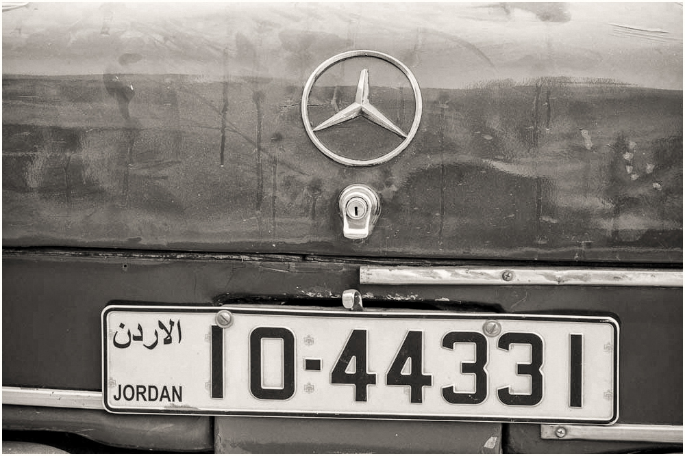 Old Mercedes, Paris Square, Amman