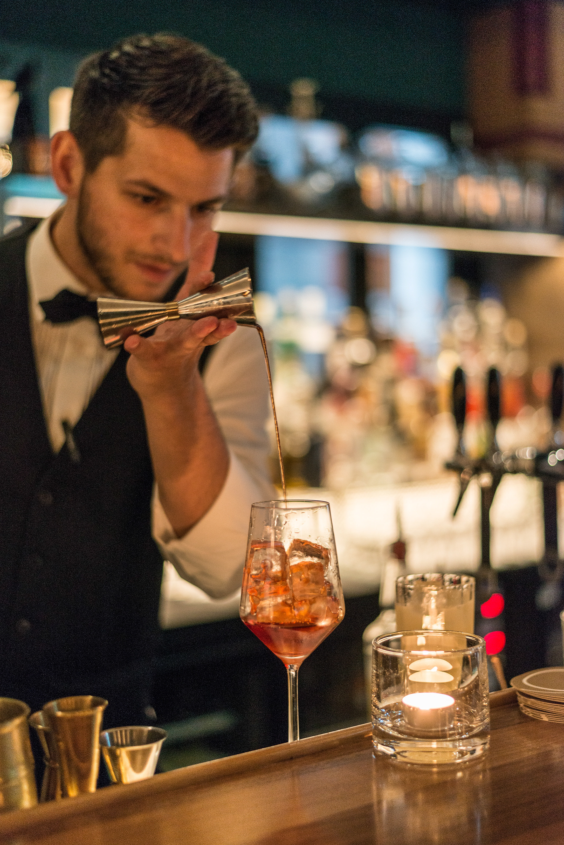 Cocktails in Baltho Restaurant & Bar, Hotel Marktgasse, Zurich