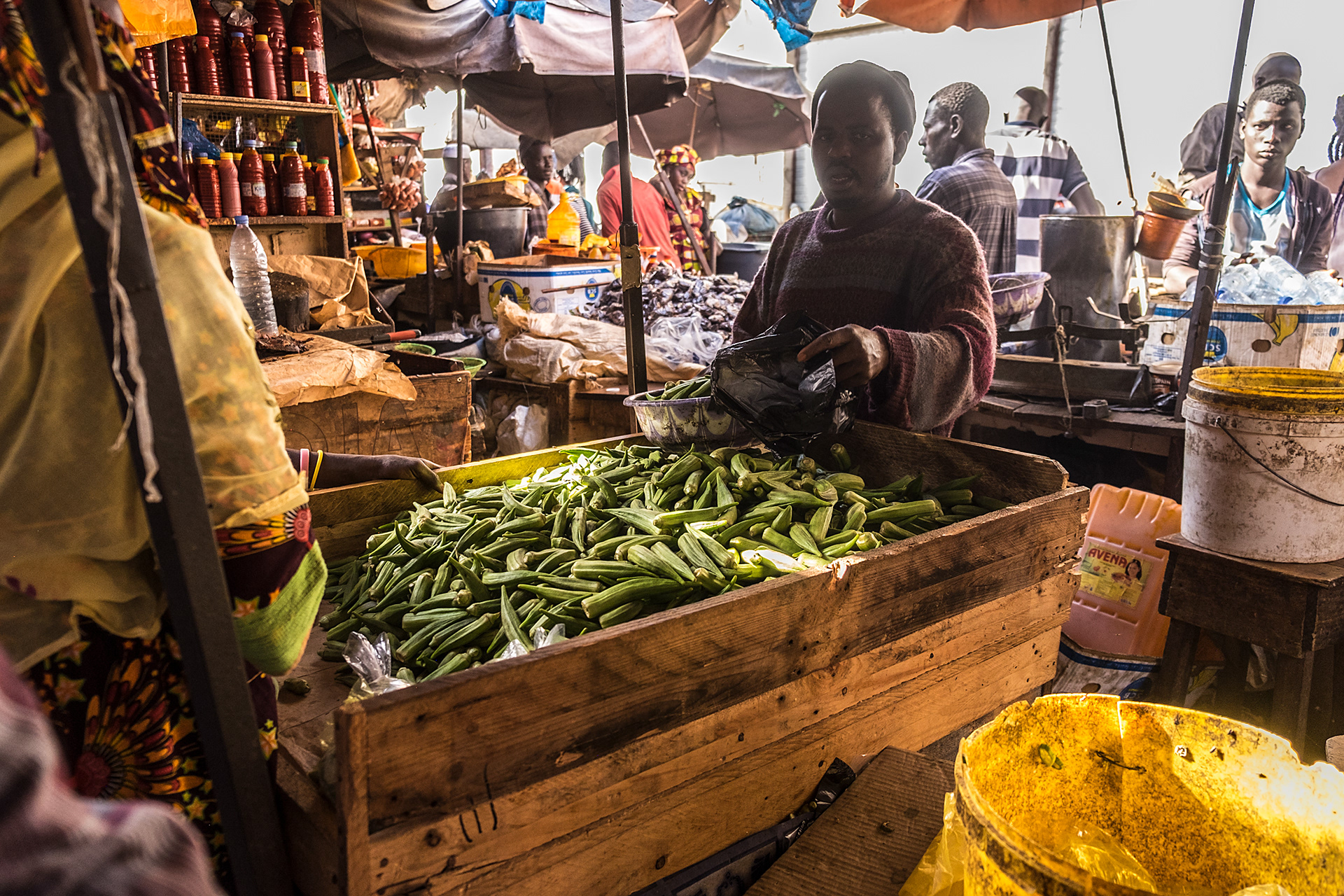Tilene Market - Okra