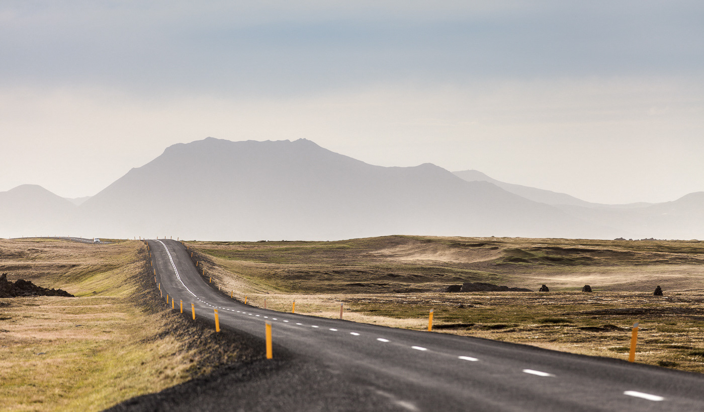 Route 1 Heading East From Myvan
