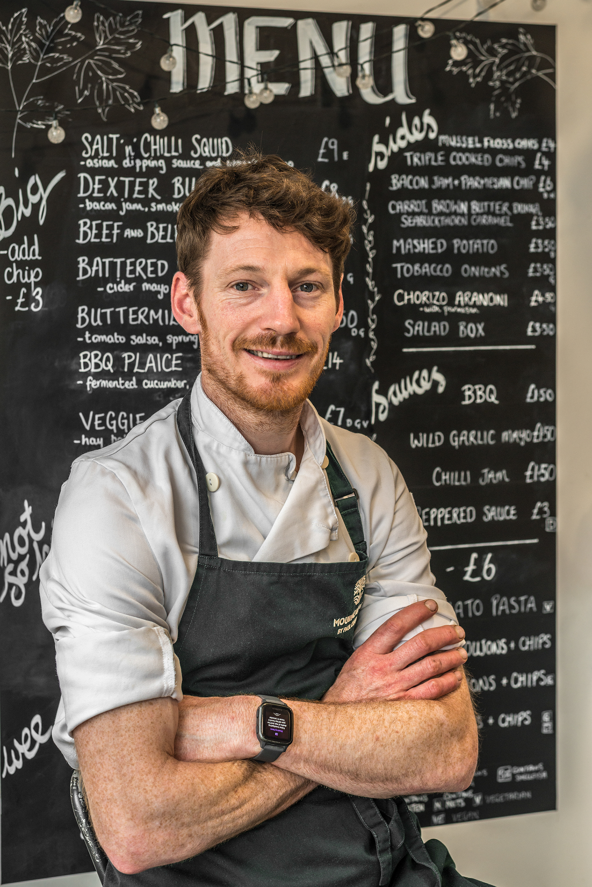 Chef Paul Cunningham at Scopers, Dundrum