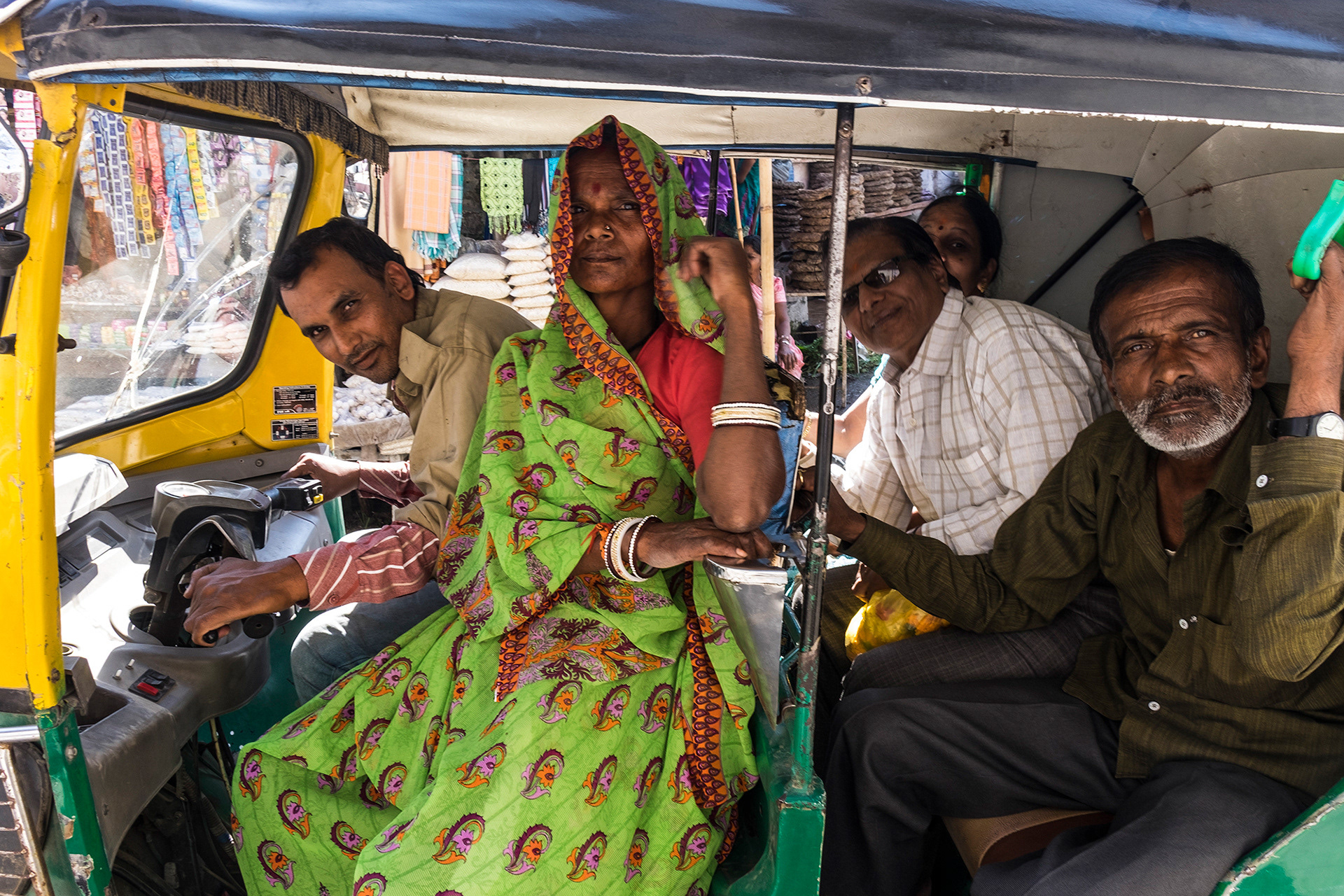 Who is the tourist now? A European face in this Jain holy city can raise a stare or three, Ujjain, India