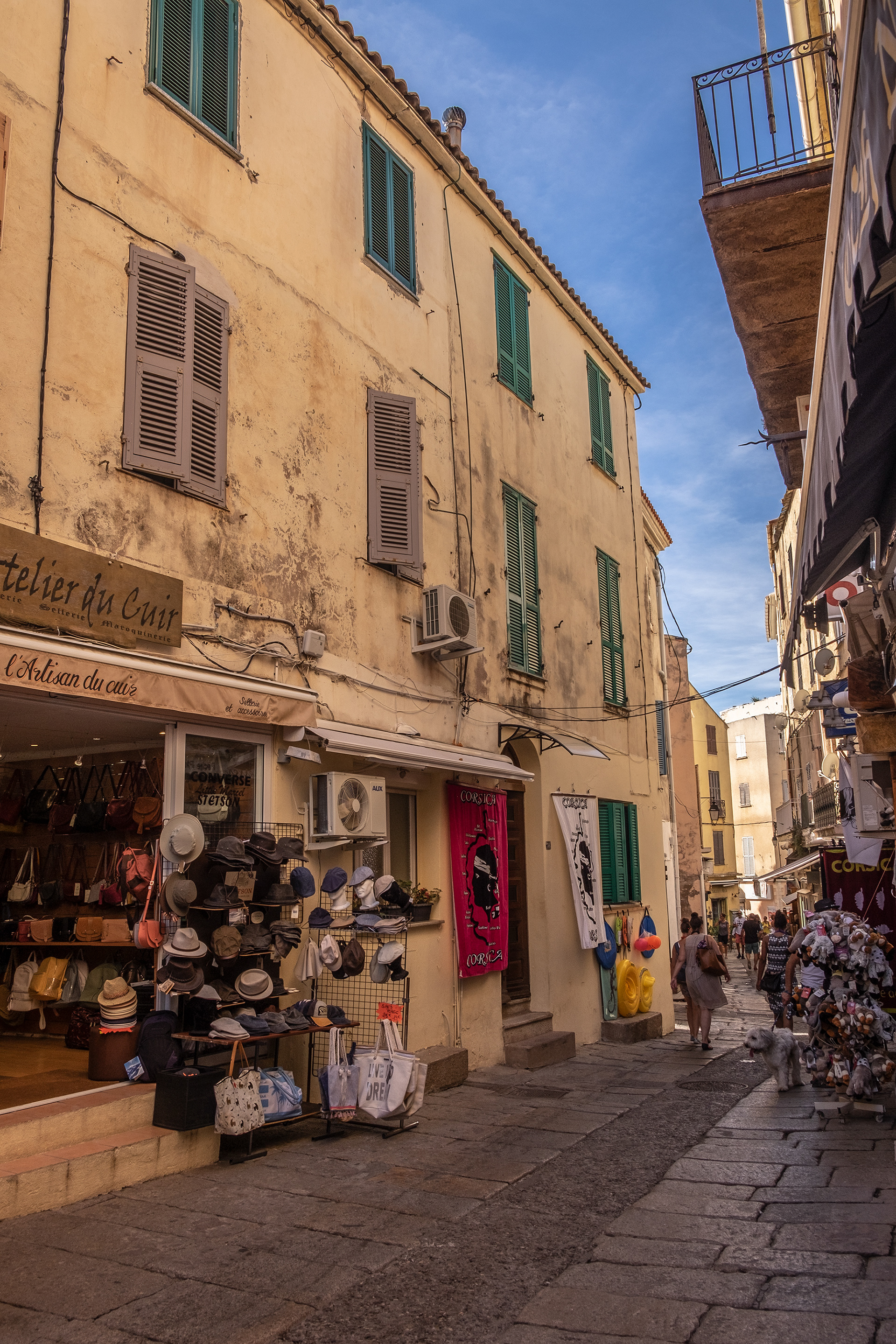 Calvi's narrow streets