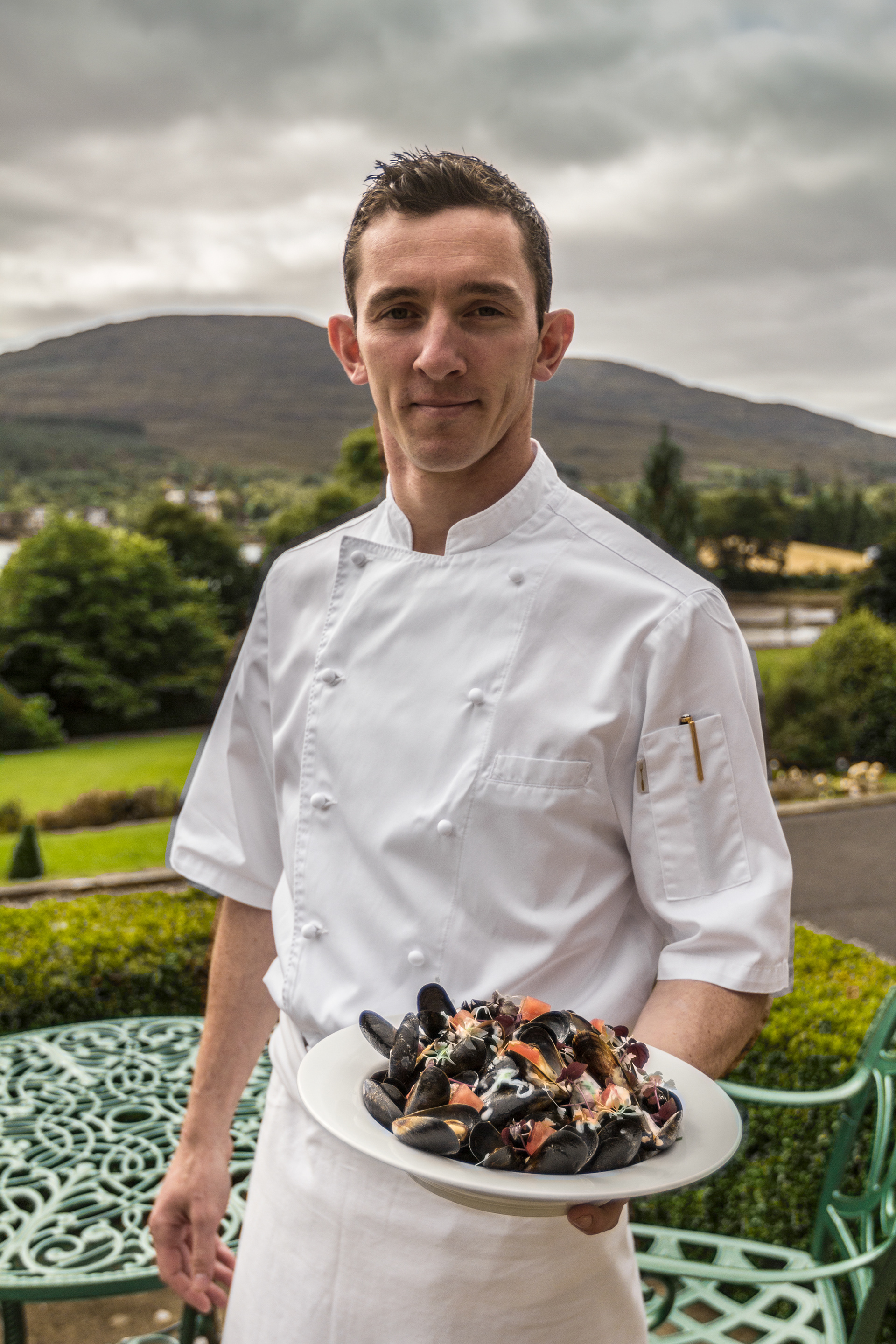 Head Chef James Coffey at The Park Hotel, Kenmare
