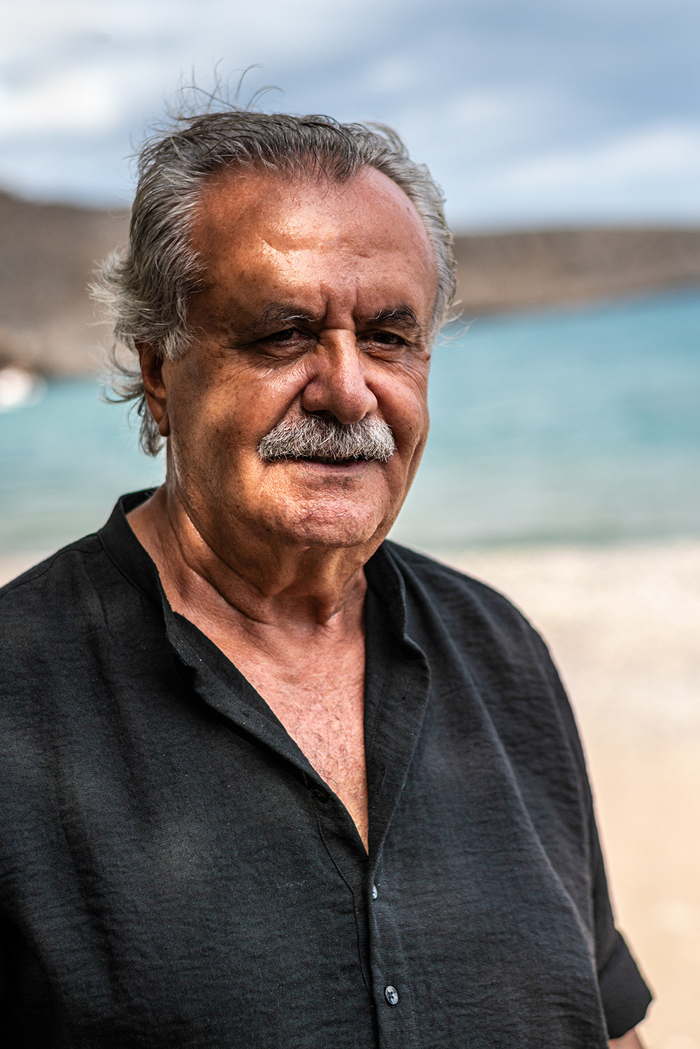 Spetsotakis Christopher Owner at Nastos Taverna - Kato Zakros