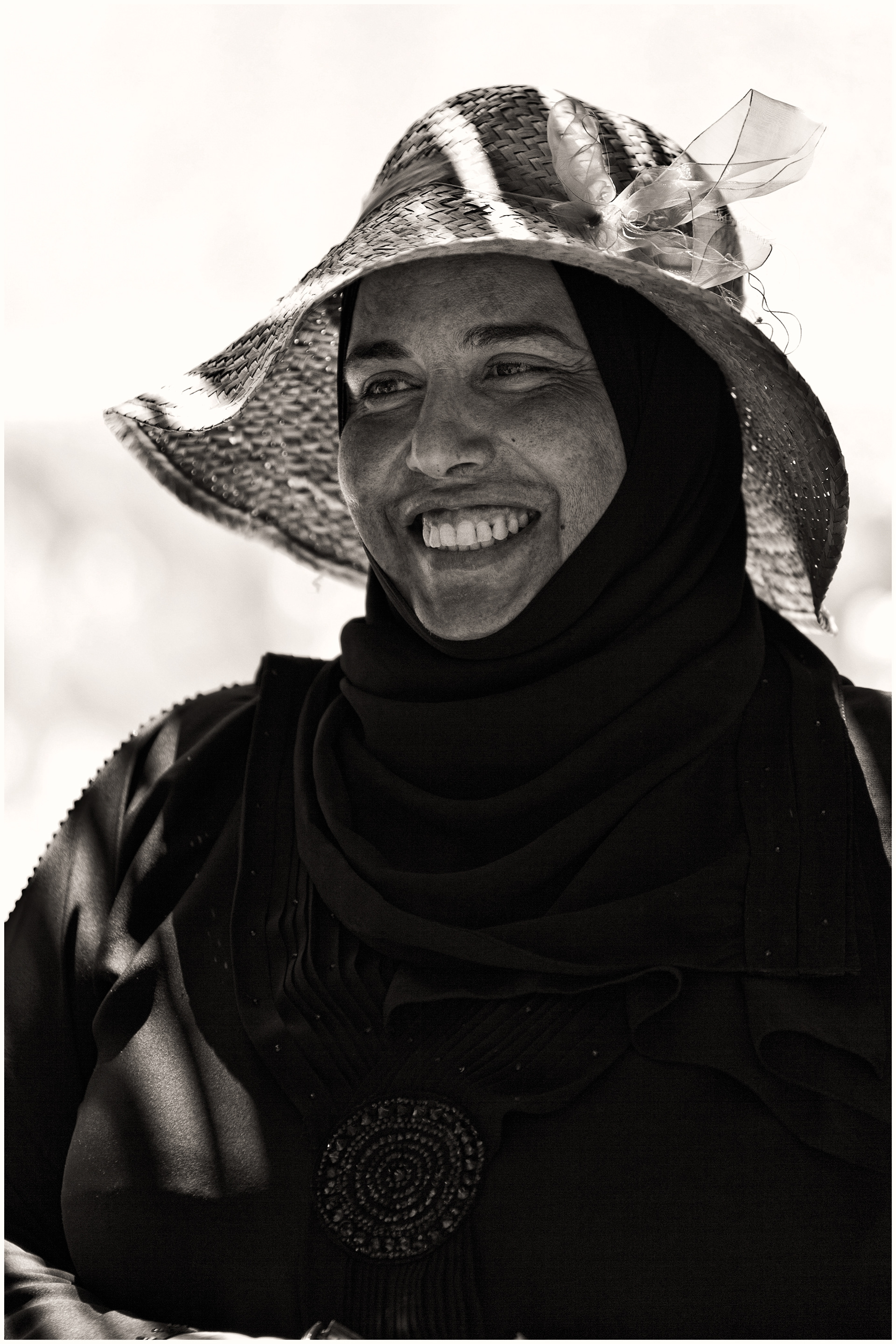 'Anam abbadi' of the Women of the Iraq Al-Ameer Women's Association, Jordan