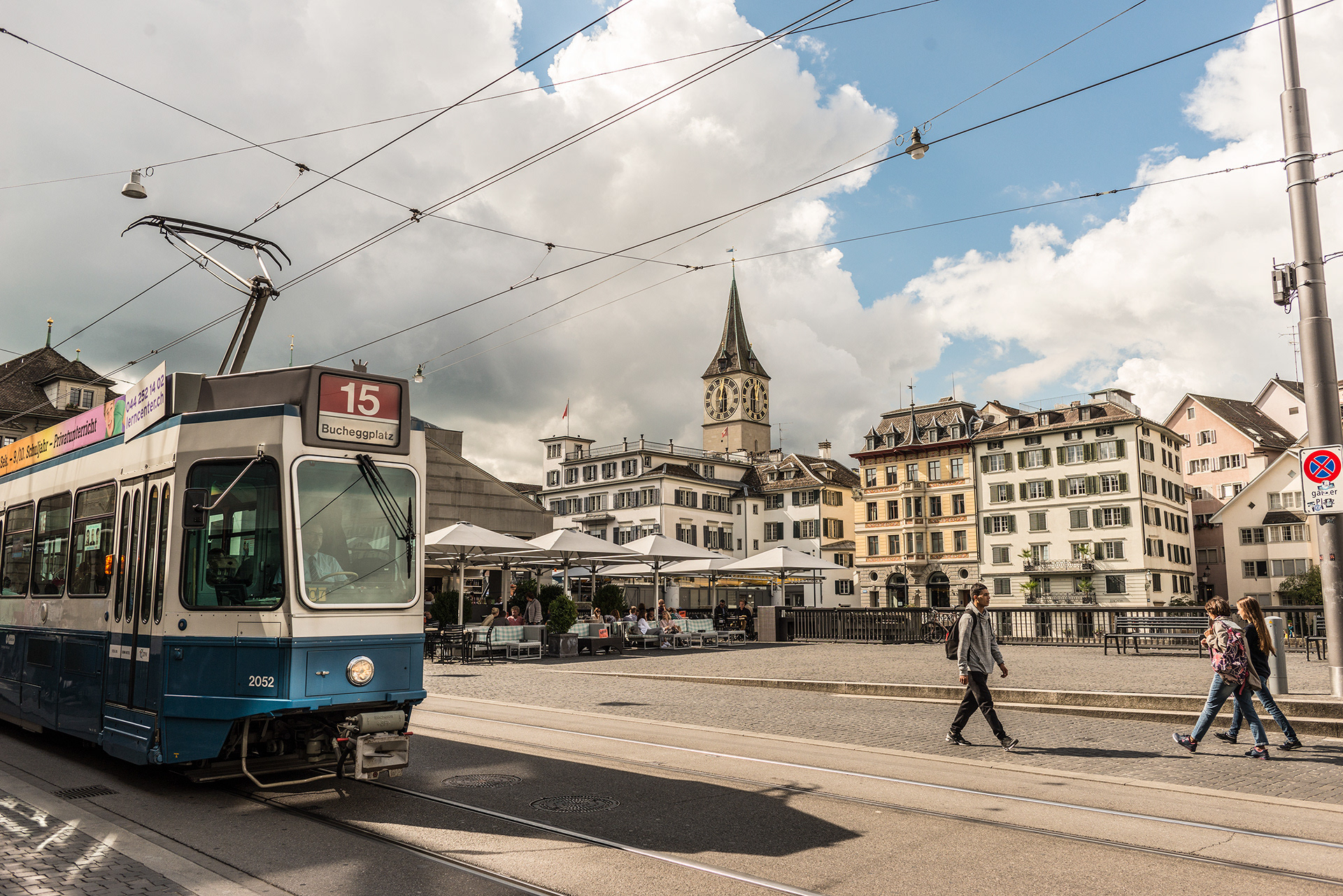 Zurich's excellent tram service