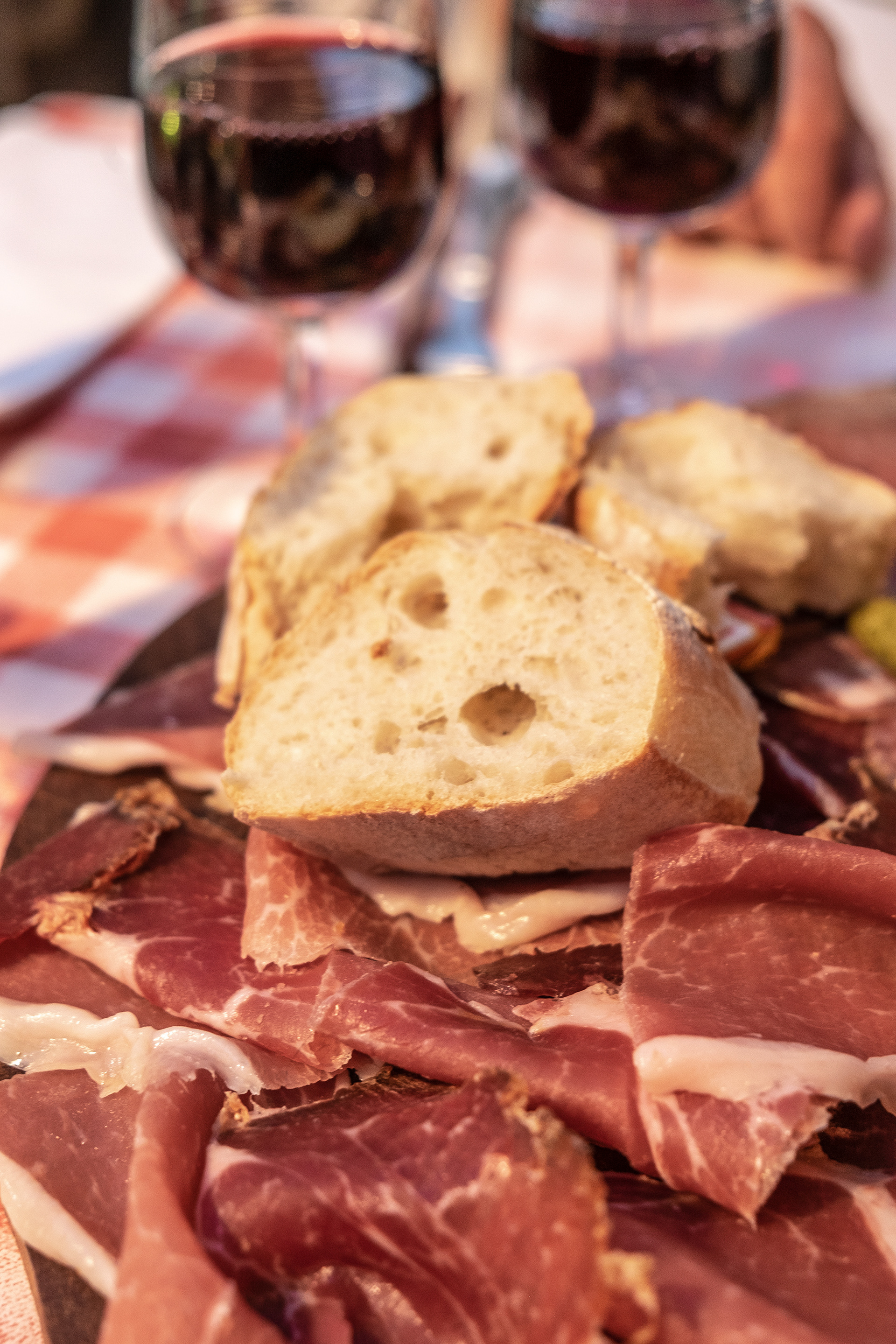 Local Charcuterie, Restaurant-Bistro-Le Tire, Bouchon area, Calvi