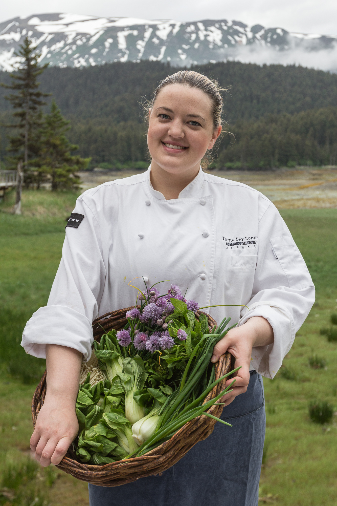 Chef Carly Dixon, Tulka Bay Lodge, Alaska