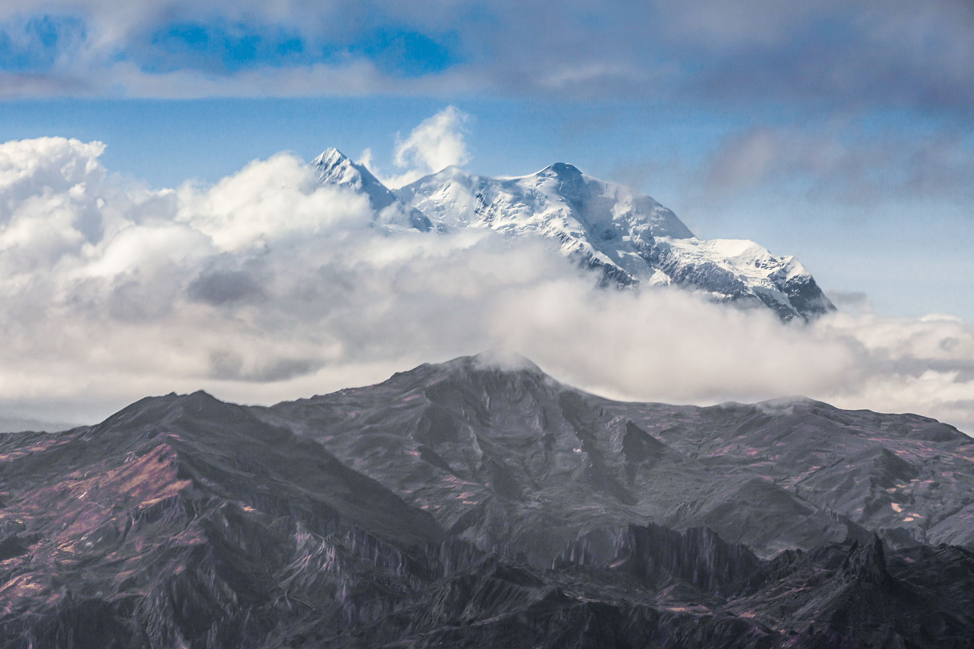Views of the Andes, El Alto, Altiplano