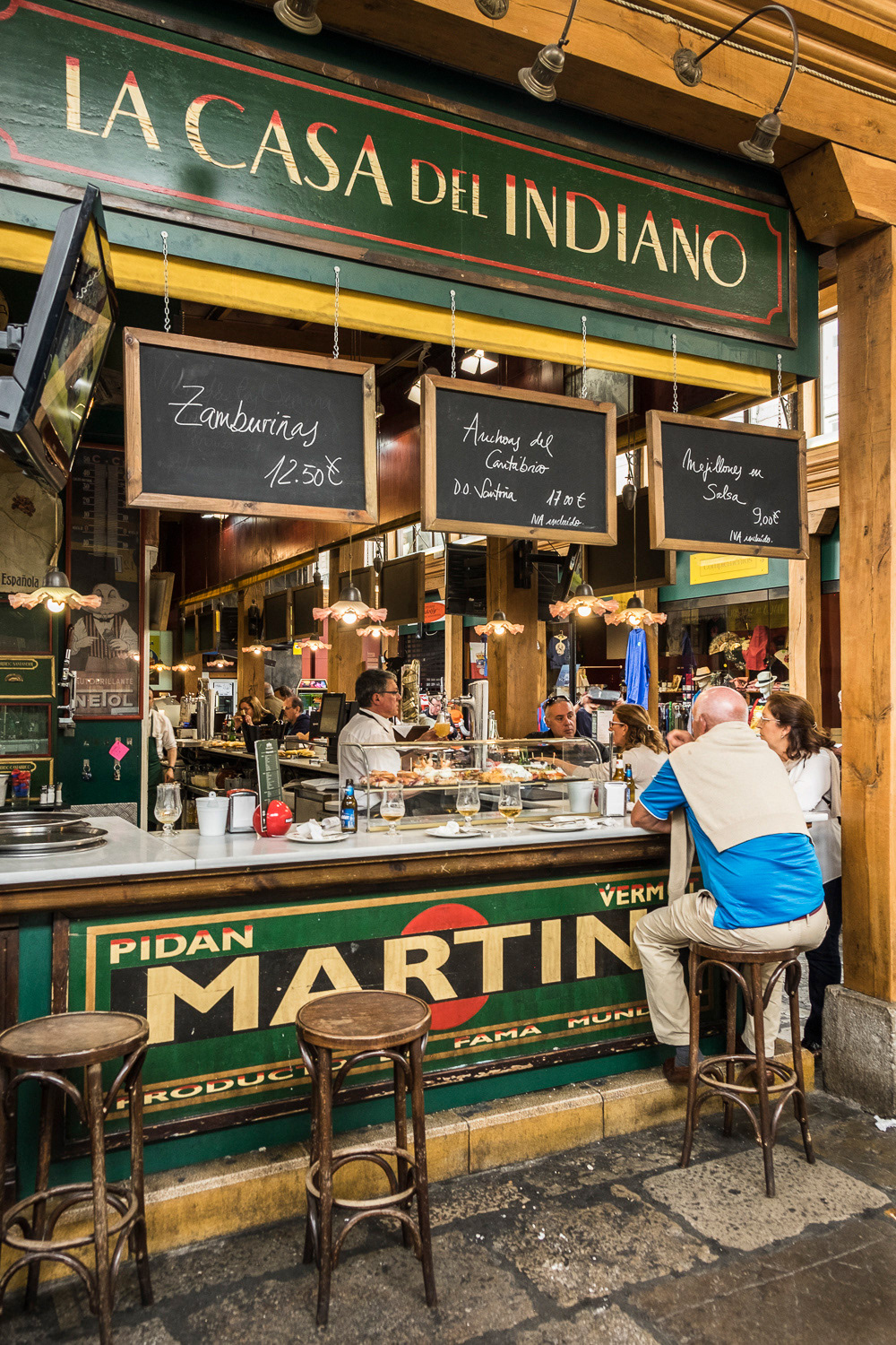 Tapas Bar(La Casa Del Indiano), Mercado Del Este, Santander
