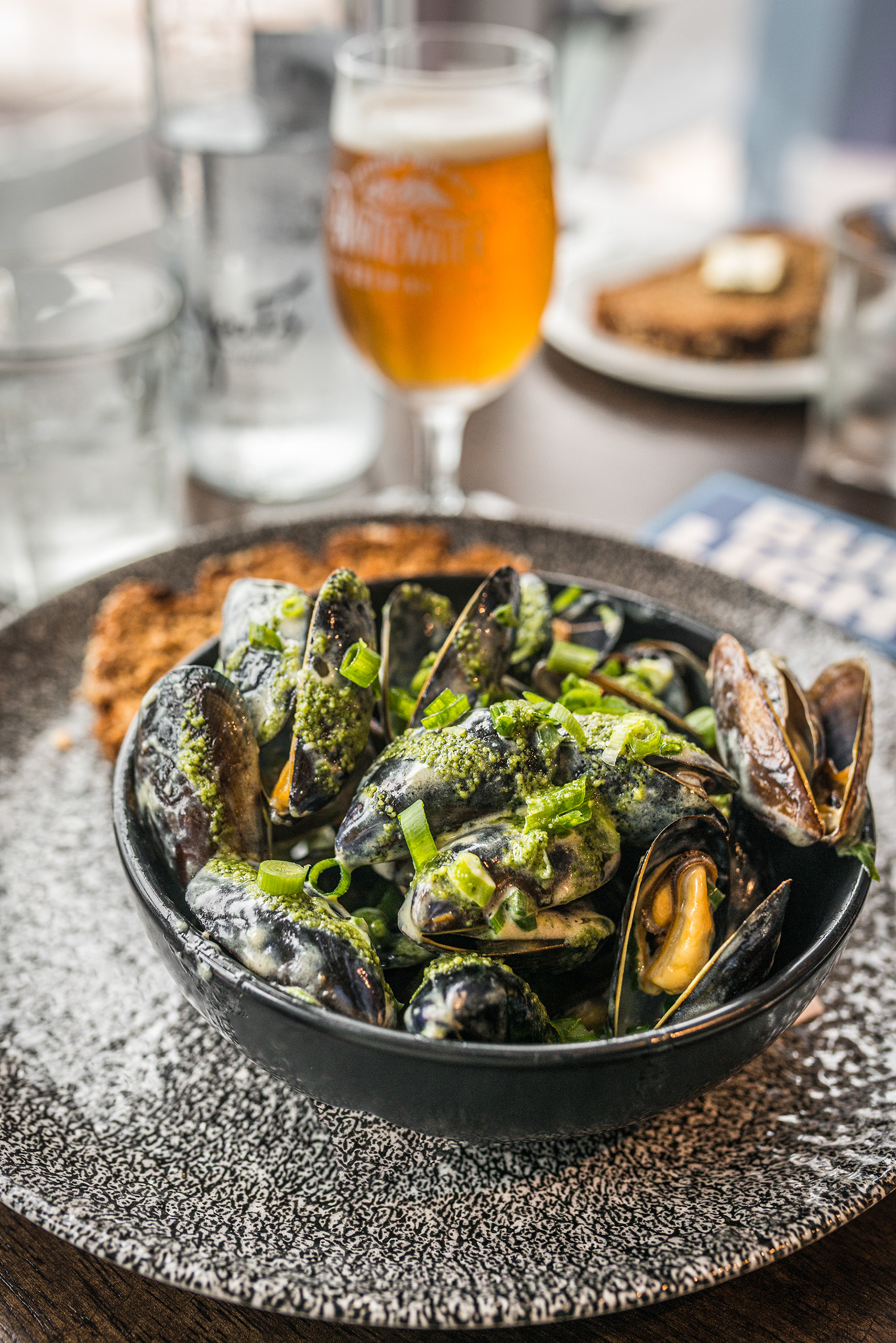 Local Mussel's & Wheatan Bread-The Mariner Pub & Restaurant-Newcastle