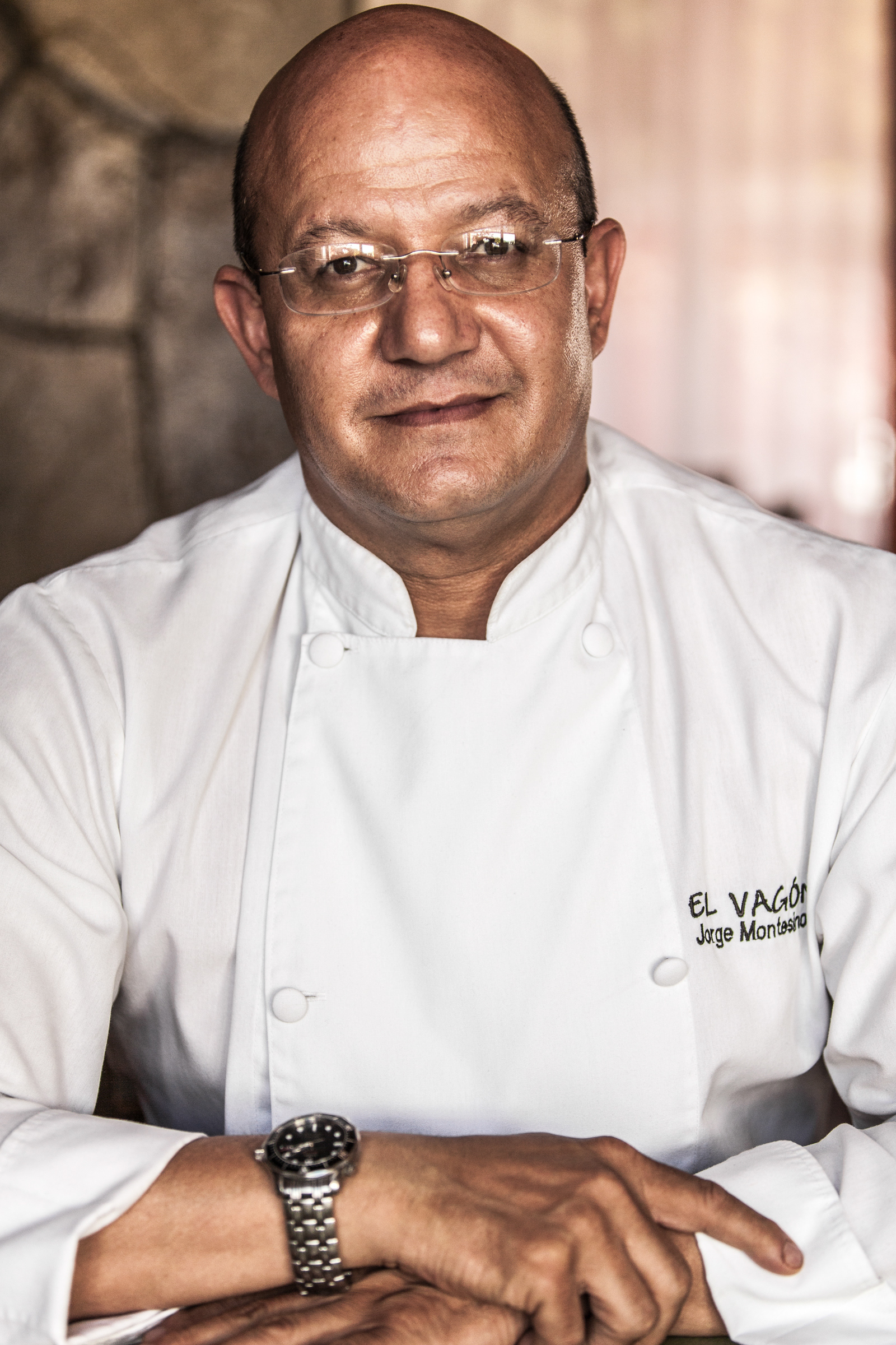 Chef Jorge Montesinos, Del Sur Restaurant, El Vagon, La Paz