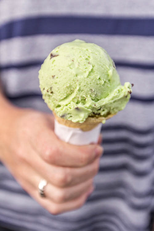 Ice cream from Farmhouse Dairy Farm, Valentia Island