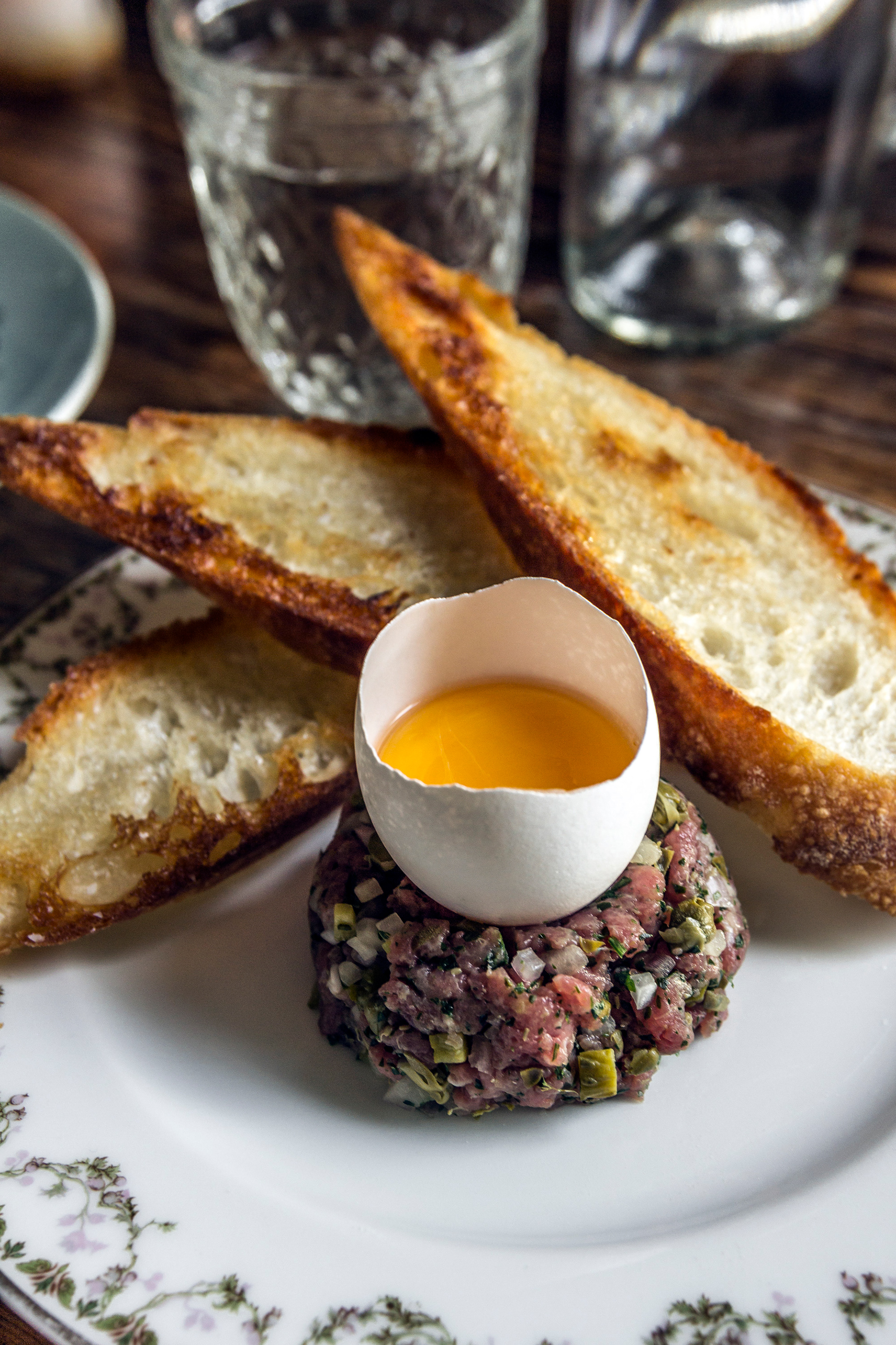 Beef Tartar at Thistle Restaurant, McMinnville