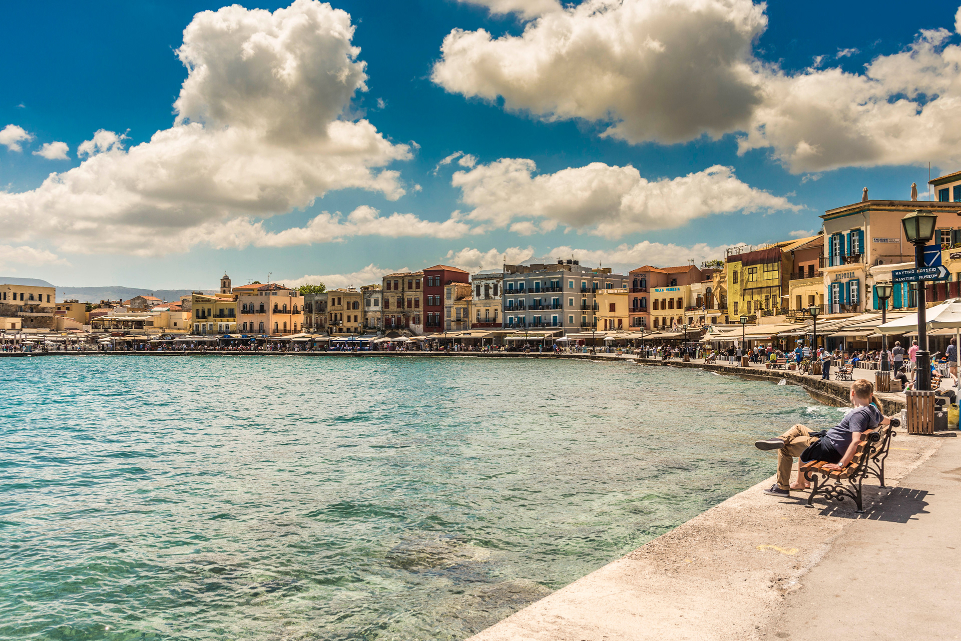 Chania Harbour, Crete