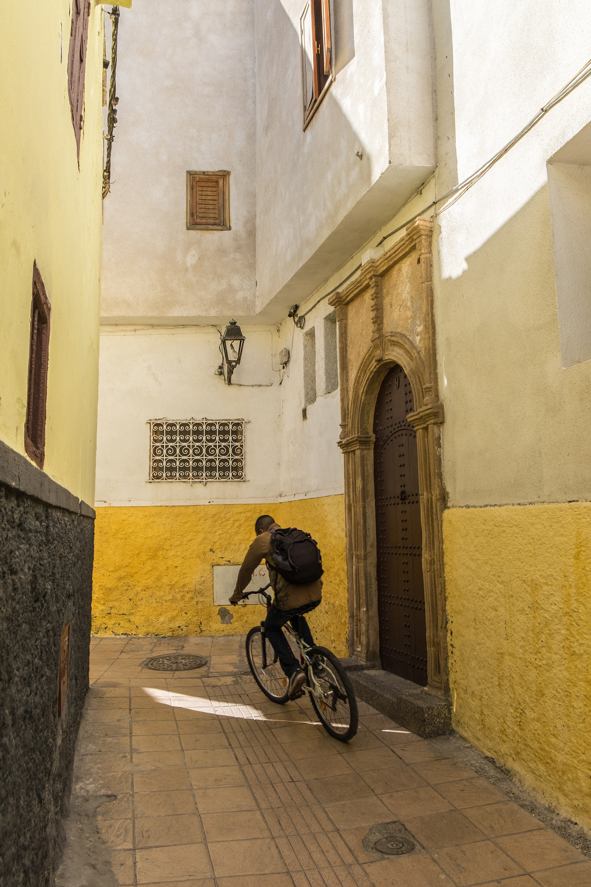 Inside Rabat's rather laid back Medina, just one of three UNESCO world heritage sites, Rabat, Morocco