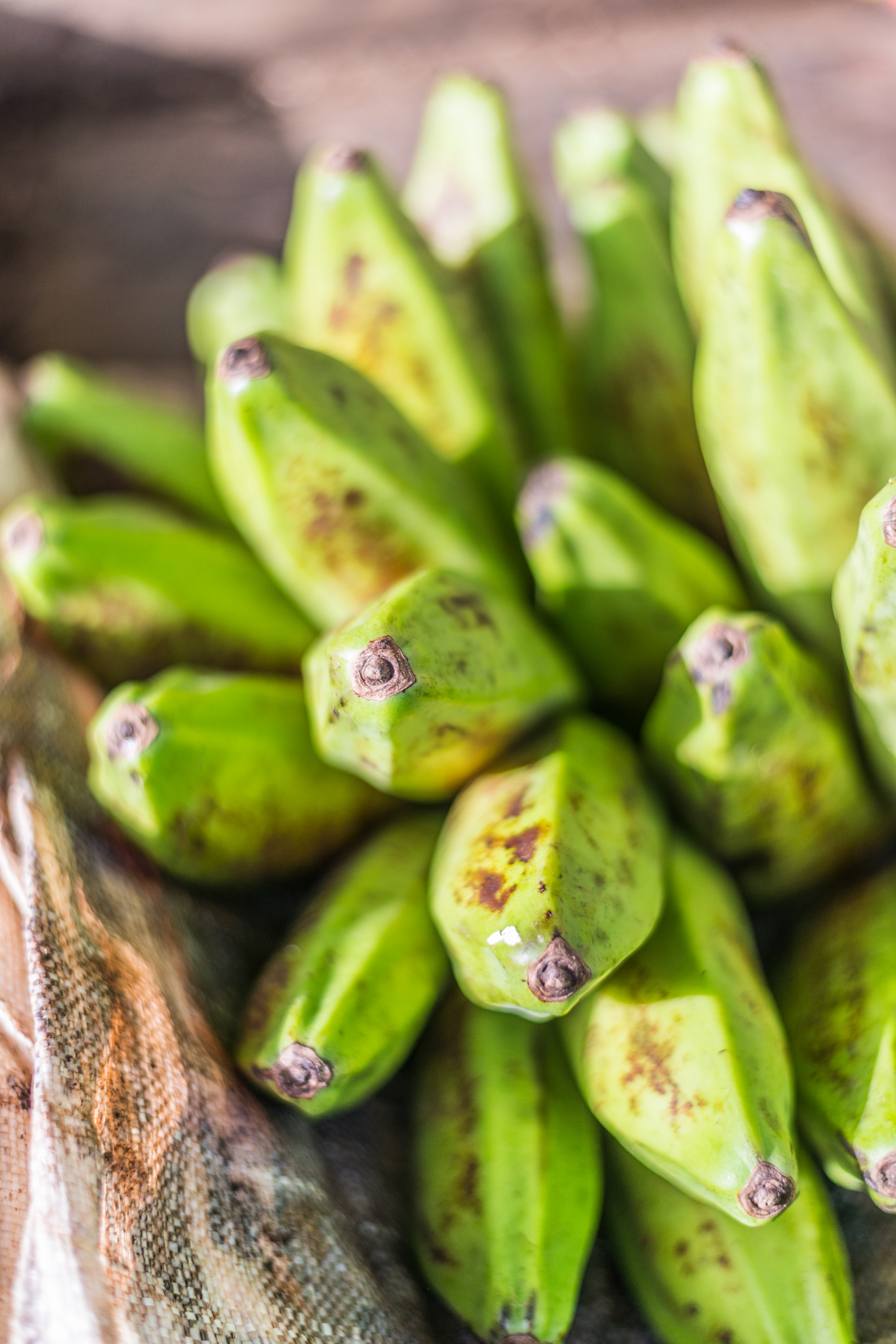Local Plantains - Castries Market