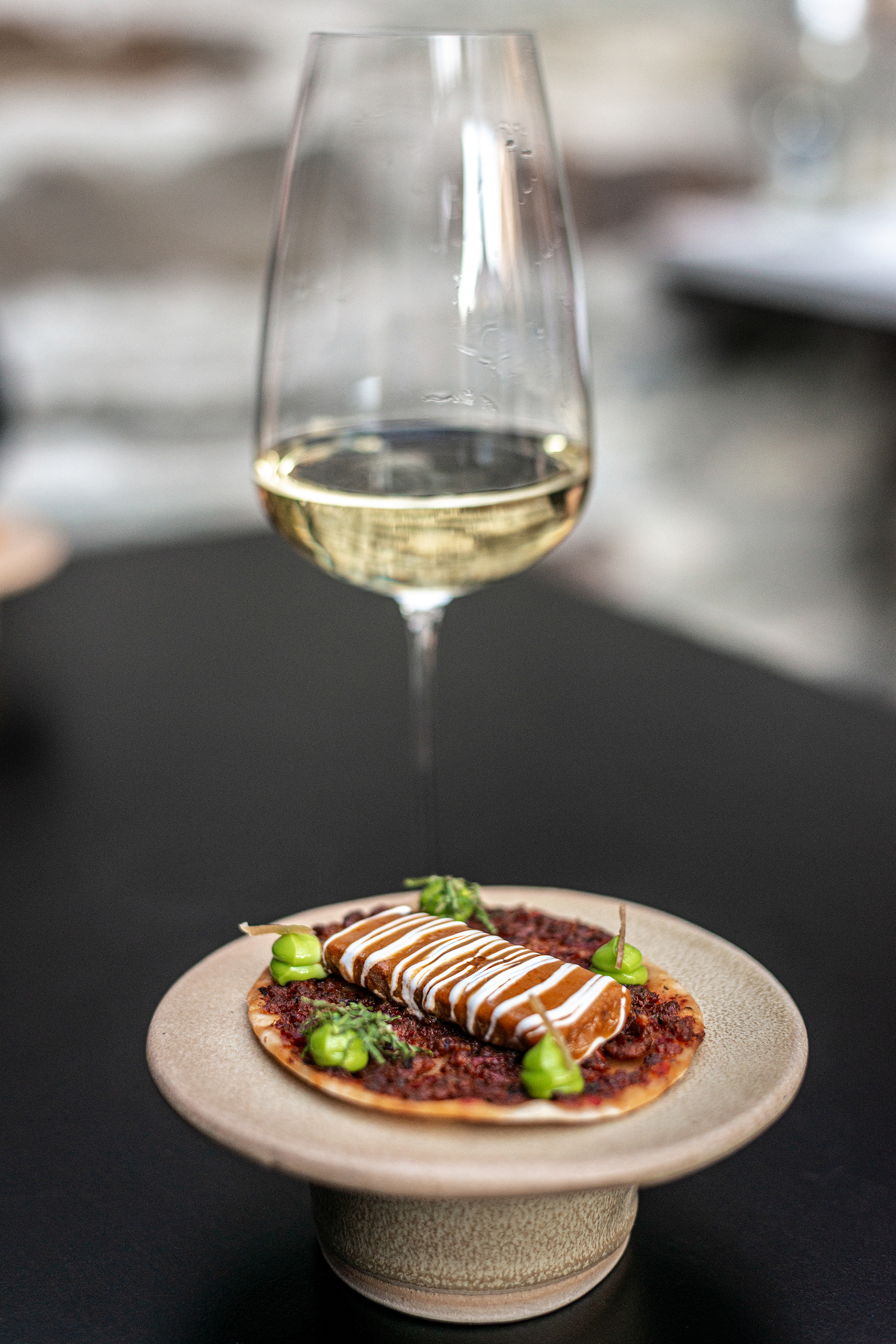 Adana Kebab with Tomato, Parsley, Lavas - Dede Restaurant (Michellin Star) - Baltimore
