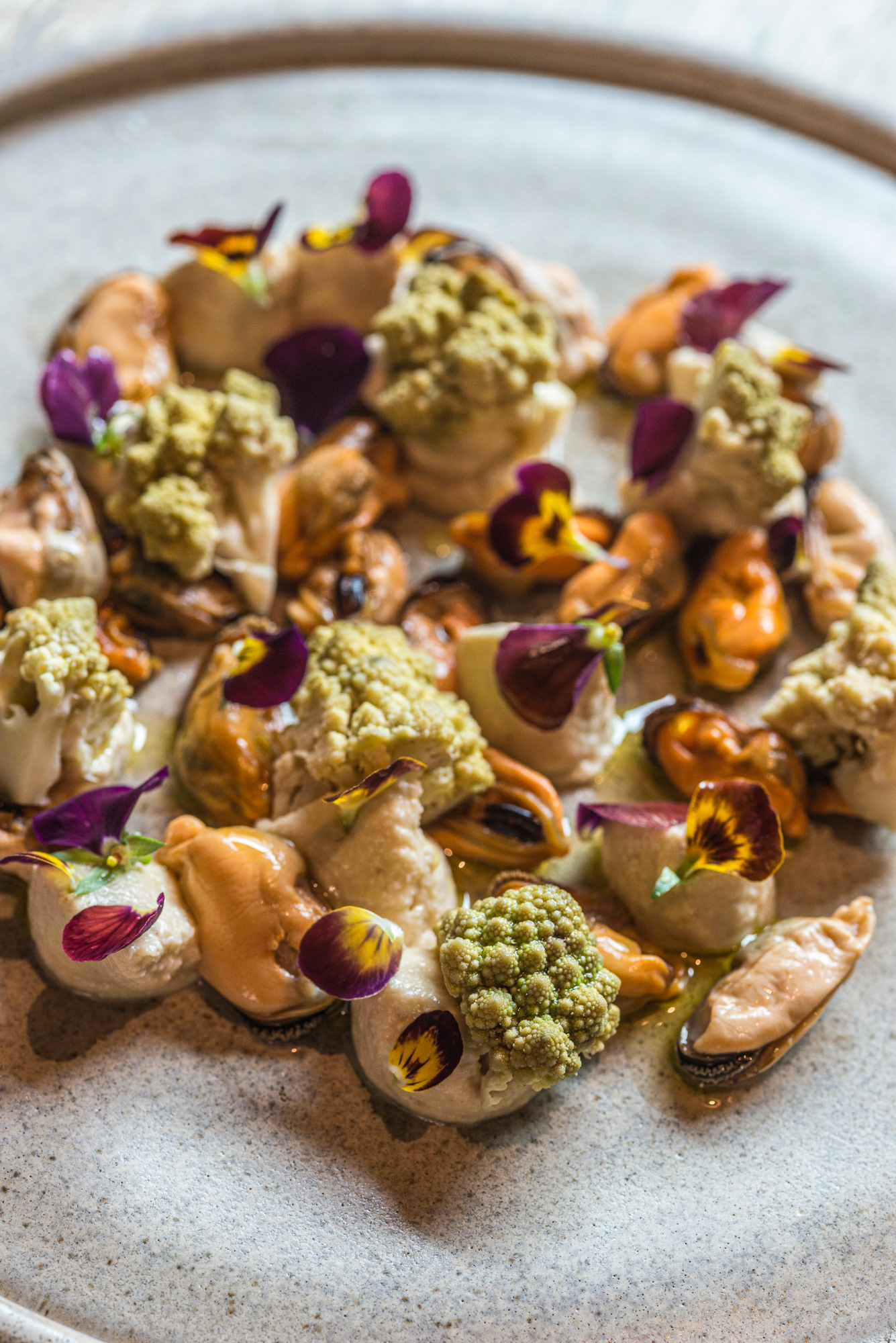 Kilary Mussel, Aioli & Romanesco - Kai Restaurant - Galway