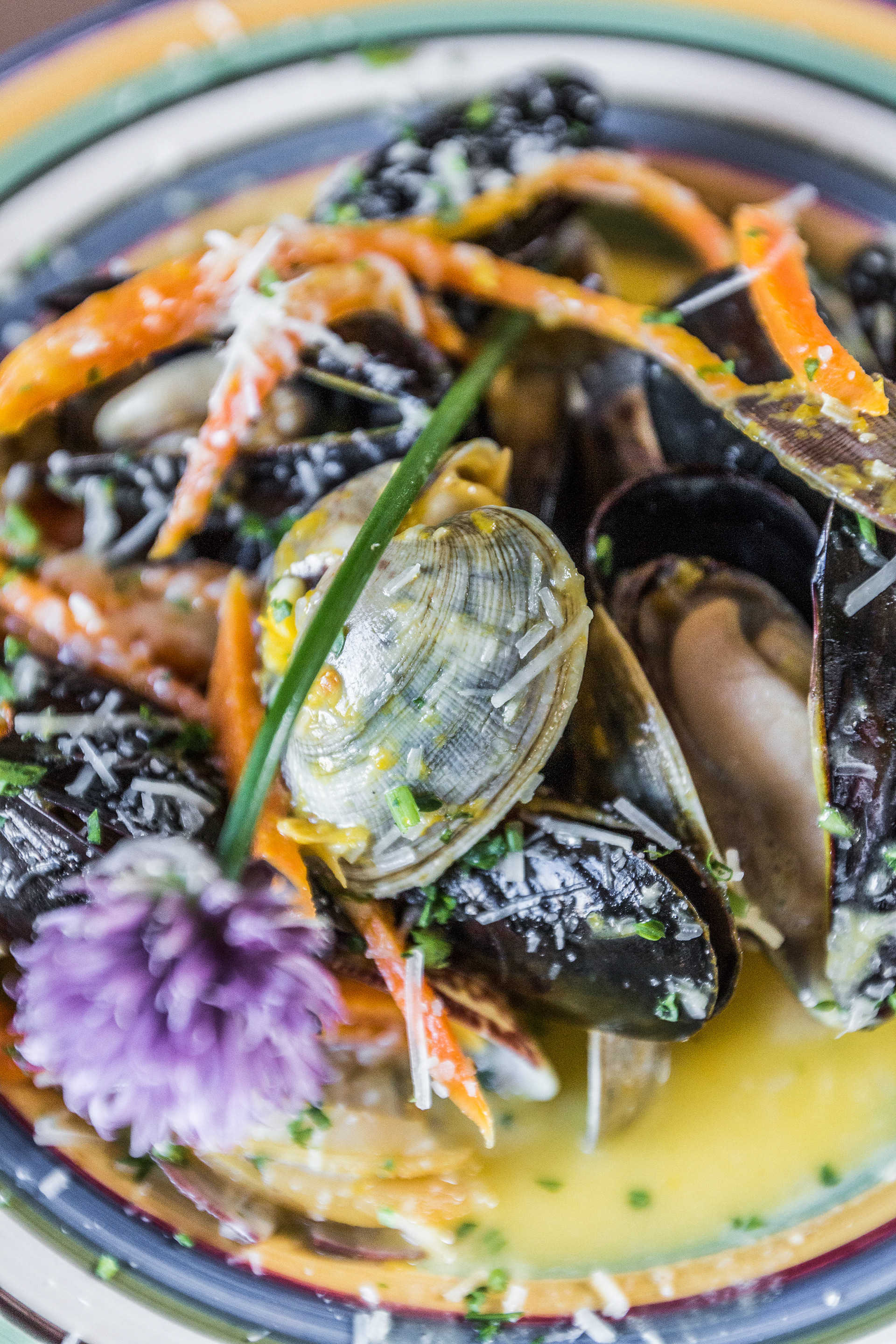 Muscles & Clams, Cafe Cups Restaurant, Homer