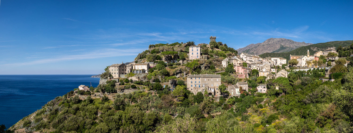 Nonza Village, Cap Corse, Corsica