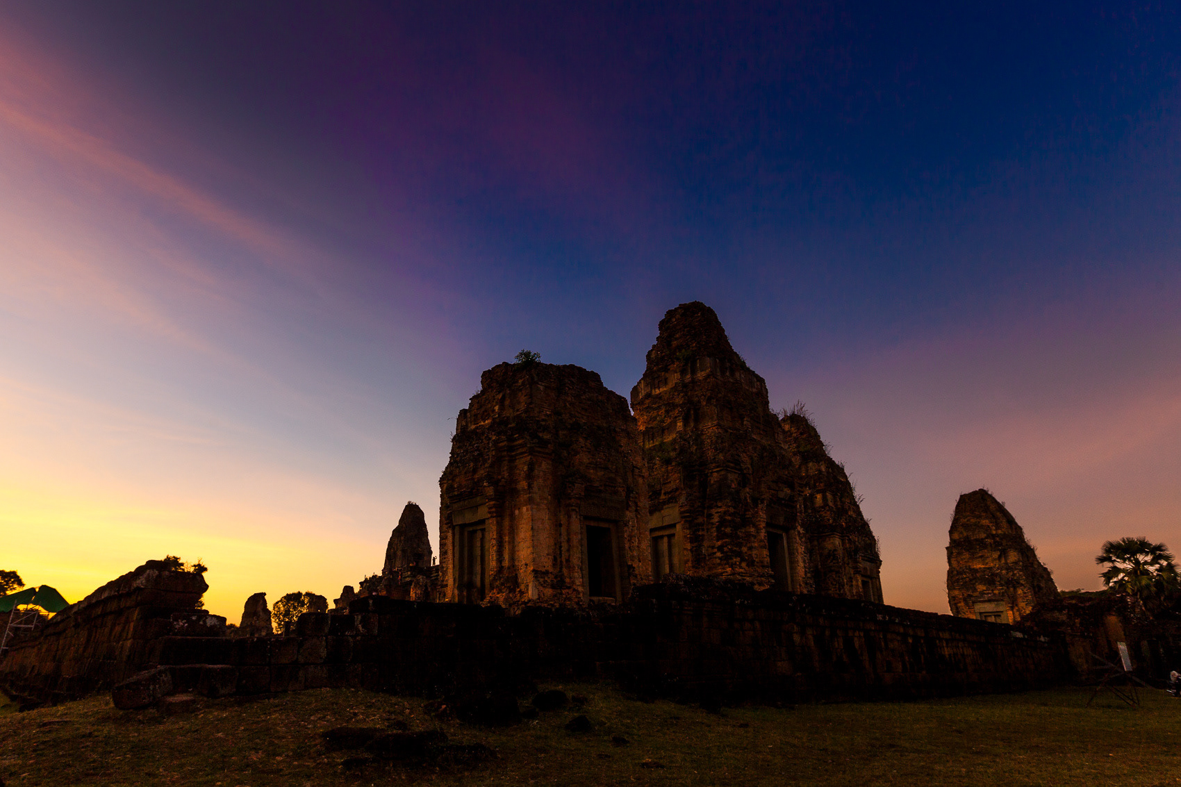 Pre Rup Temple at sunset - Angkor Wat Complex - Cambodia.