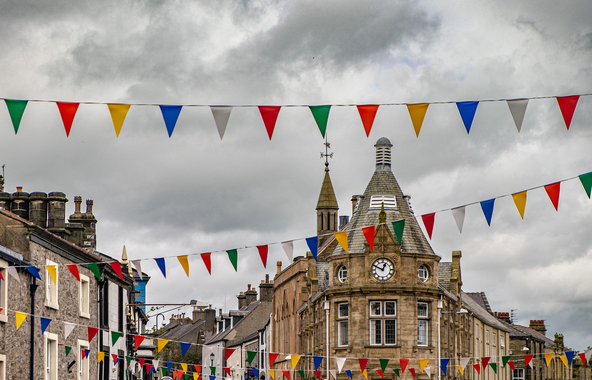 Town Centre, Clitheroe, Lancashire