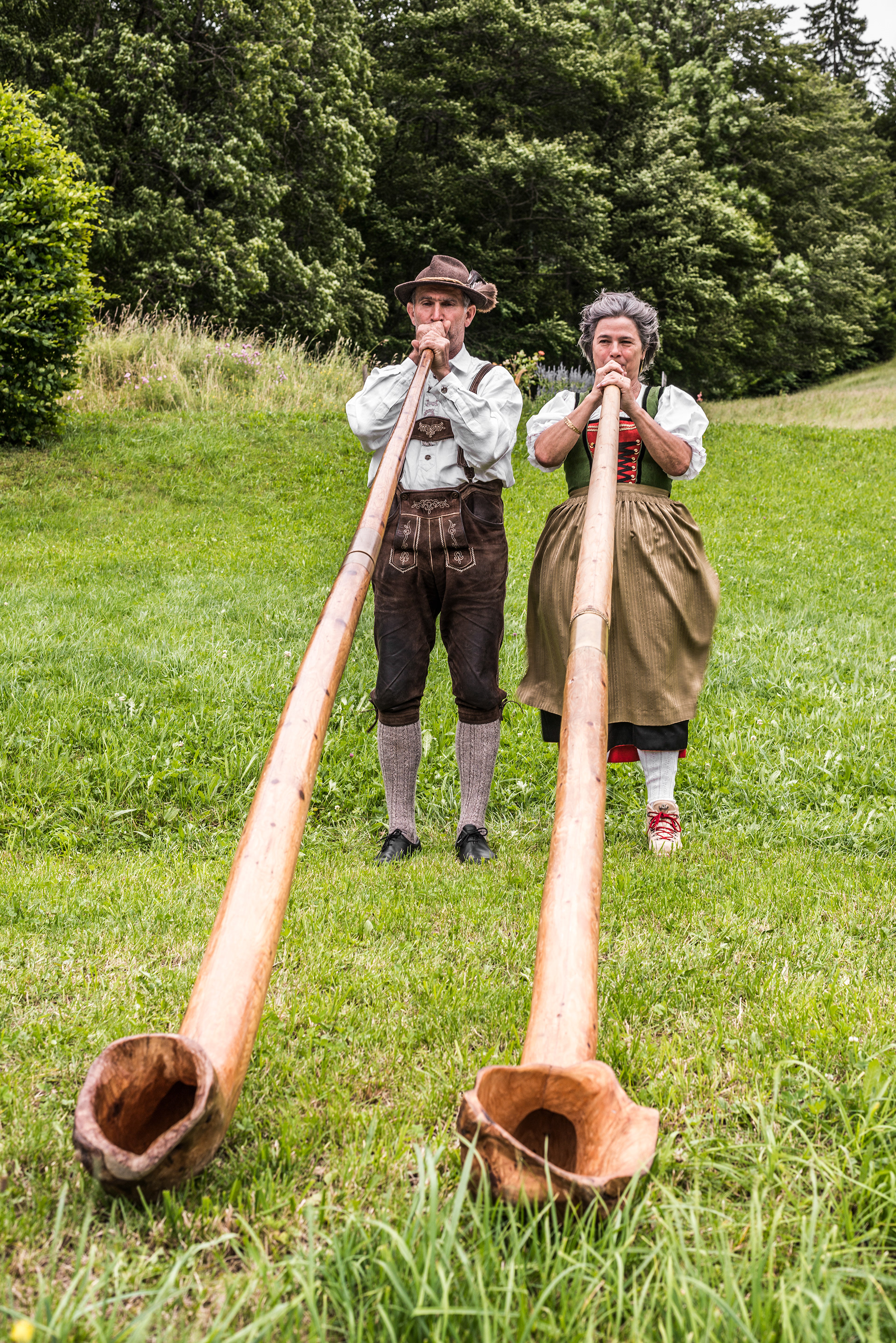Alpine Horn Players - Bregenzerwald