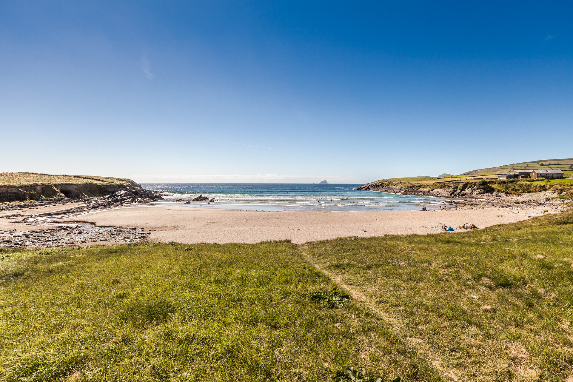St.Finnians Bay looking Across to The Skeligs