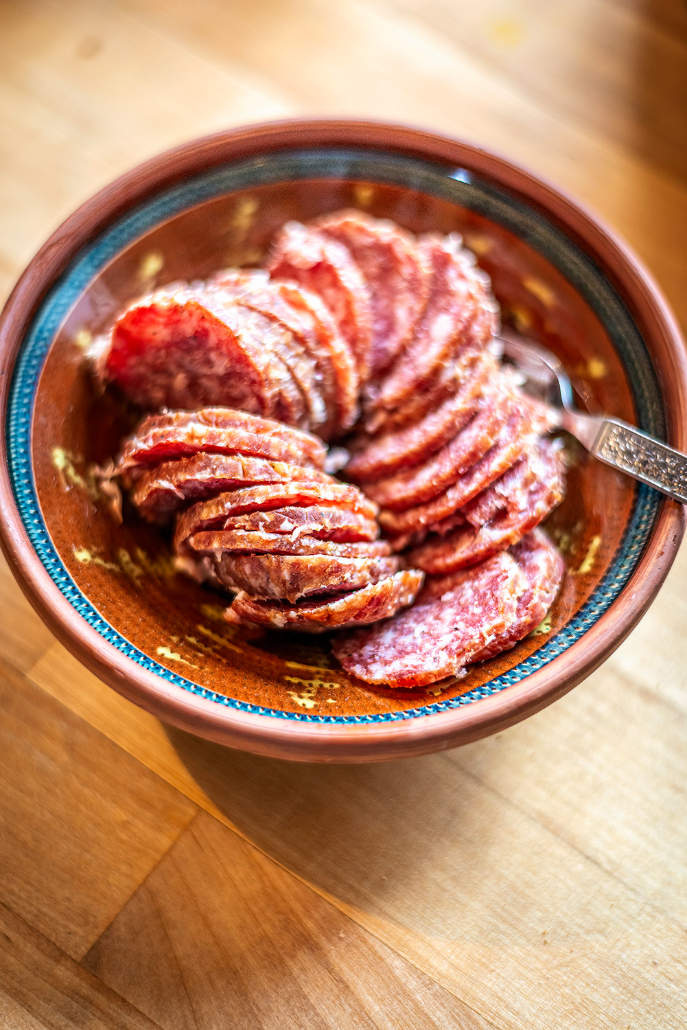 Homemade Elk Sausage - Breakfast - Cultural Farm Bjerkem - Trøndelag