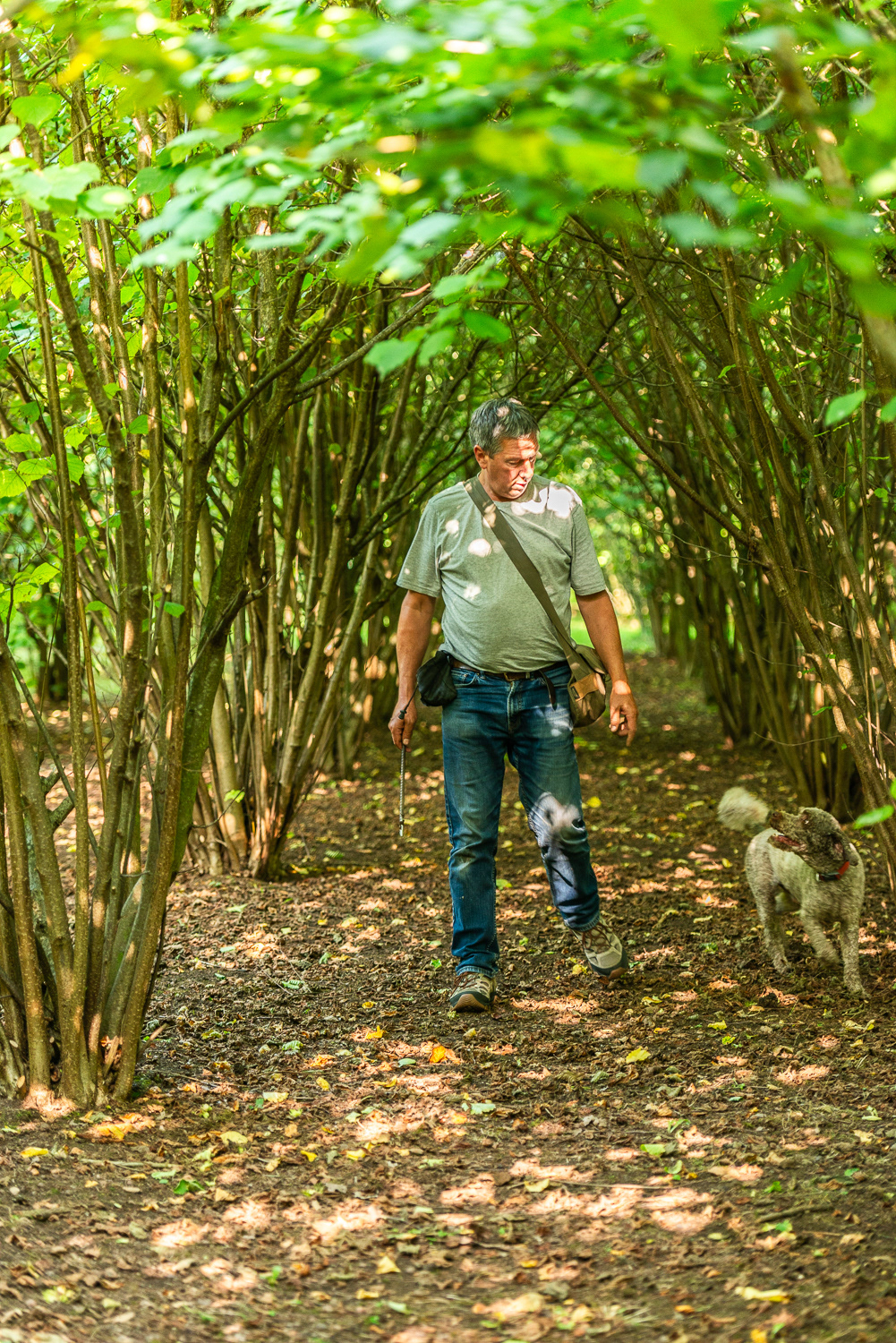 Mark Collison & Oscar - Truffle Foraging at Shropshire Truffle