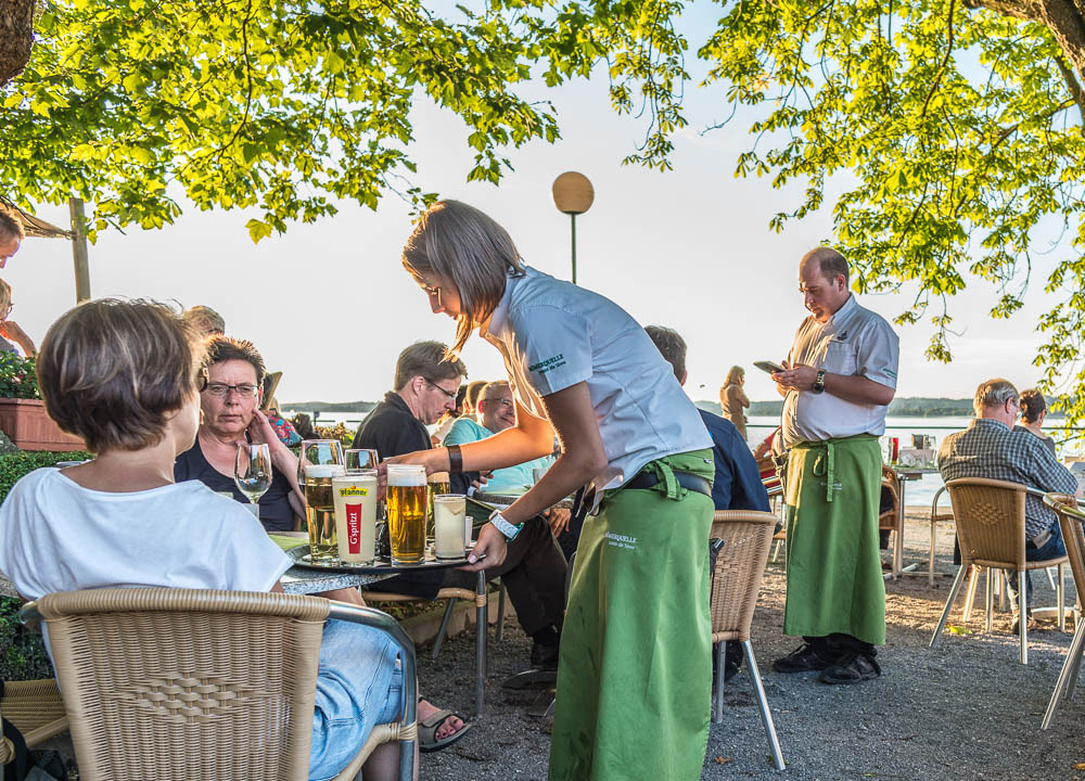 Of course the really great thing about the Vorarlberg is it's proximity to Lake Constance. This gives a whole different dimension to the area. Lake Side Bar, Bregenz