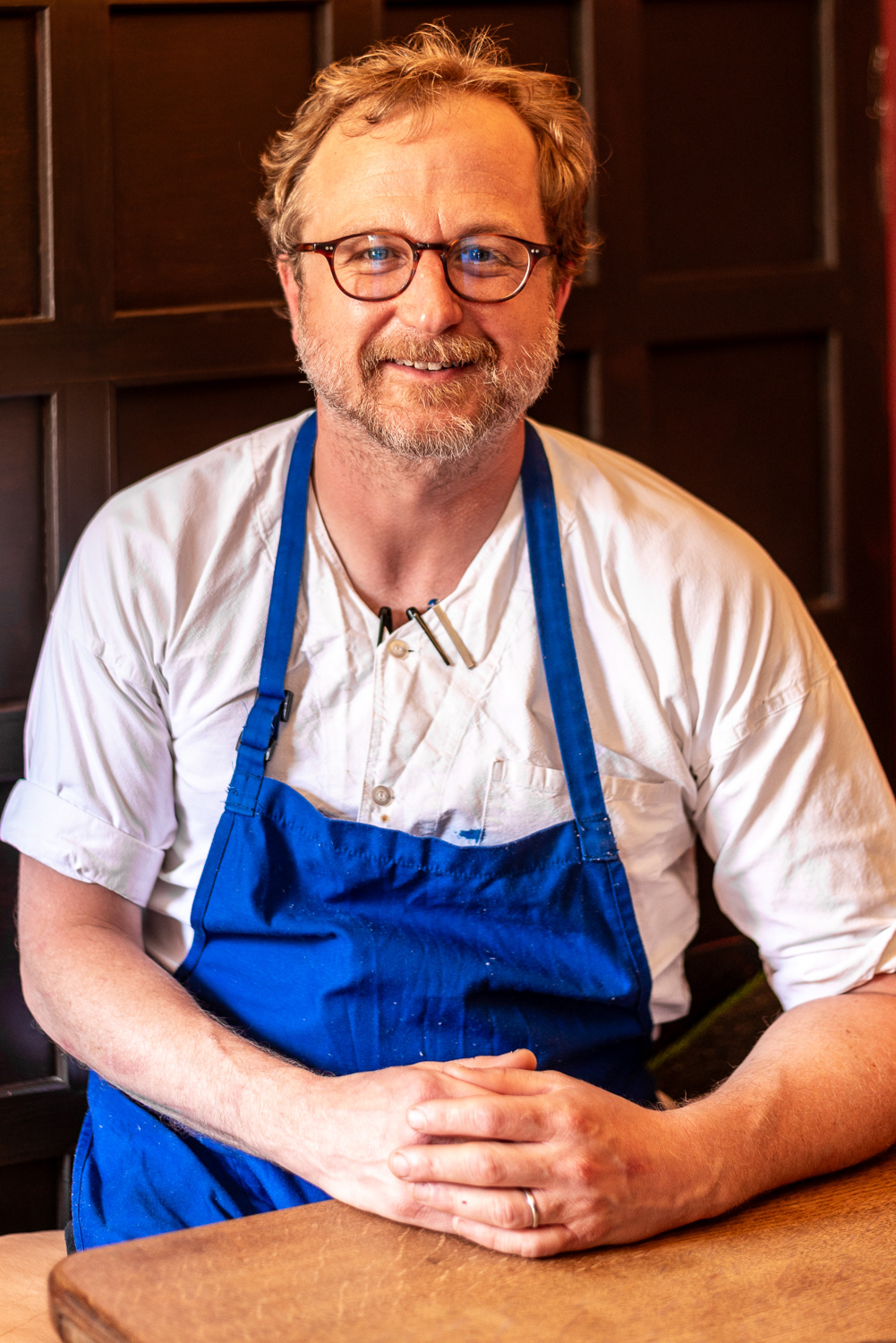 Chef David Fogelman - The Bridges Pub, Ratlinghope - Long Mynd