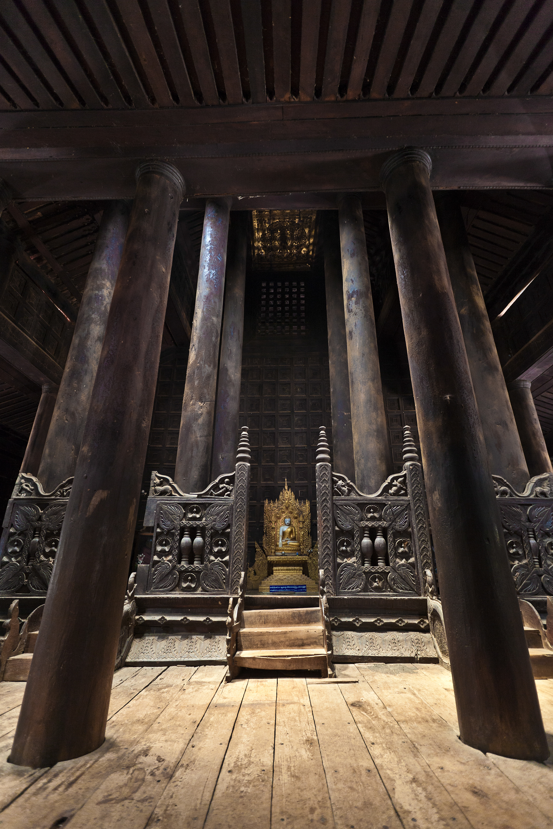 Teak Temple, Ava-Inwa Ancient City, Mandelay