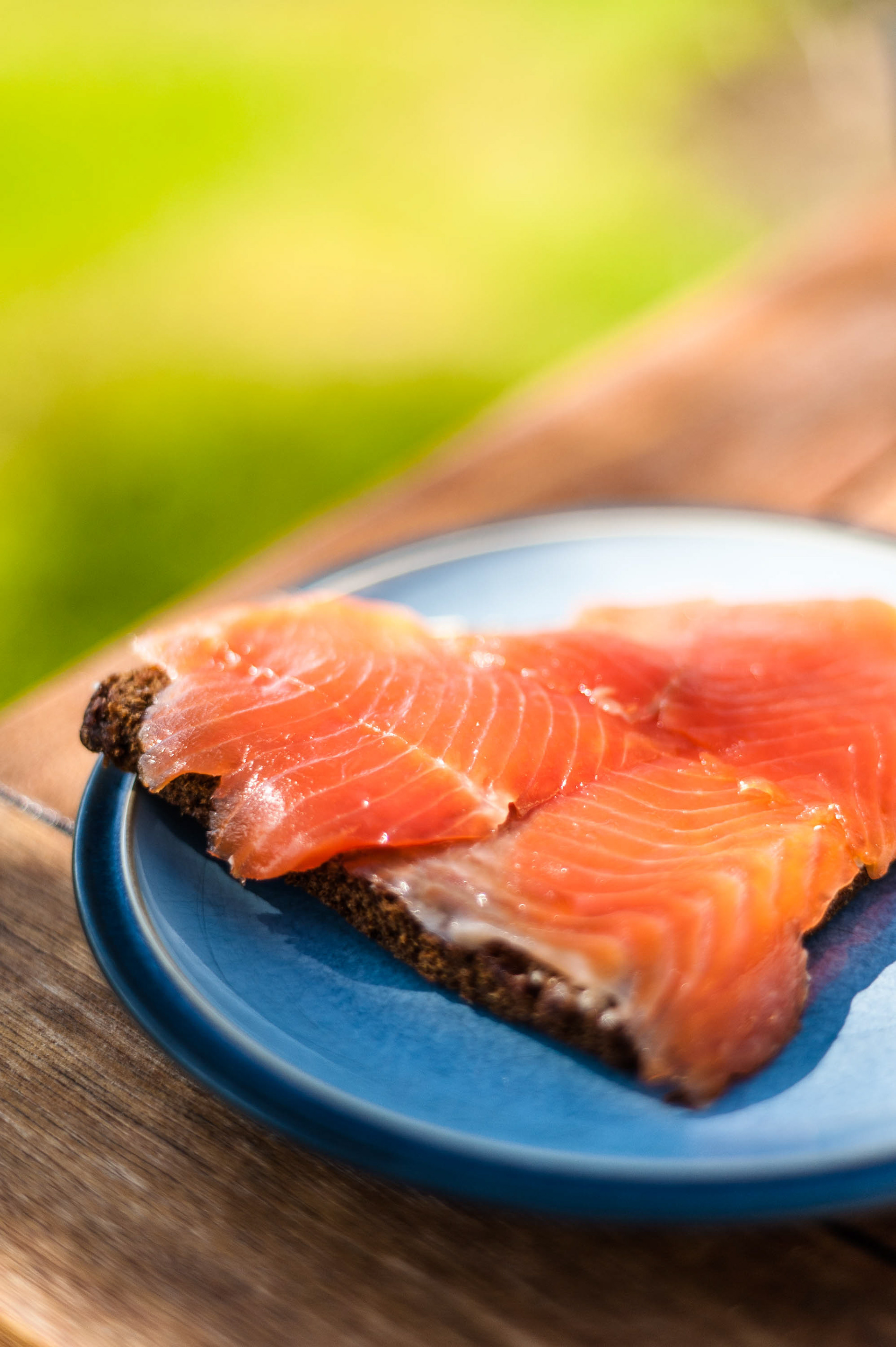 Smoked Salmon, Gamli Baerinn Restaurant, Reynihlid, Lake Myvatn