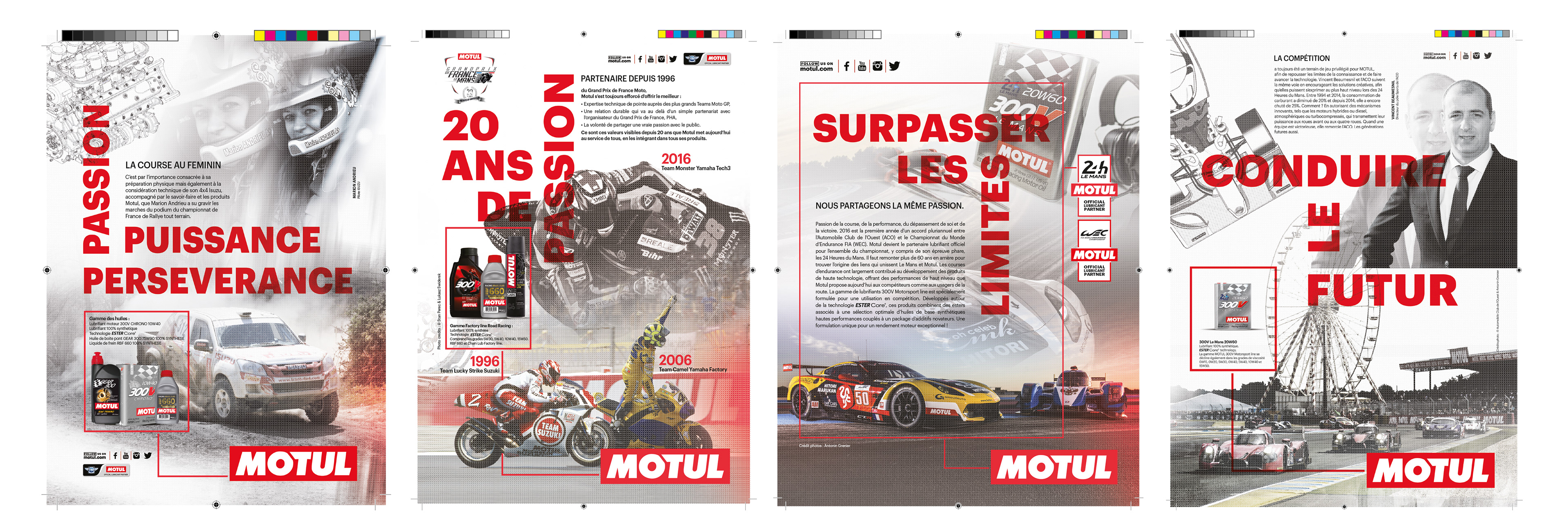 Exemple d'Annonce Presse pour Motul