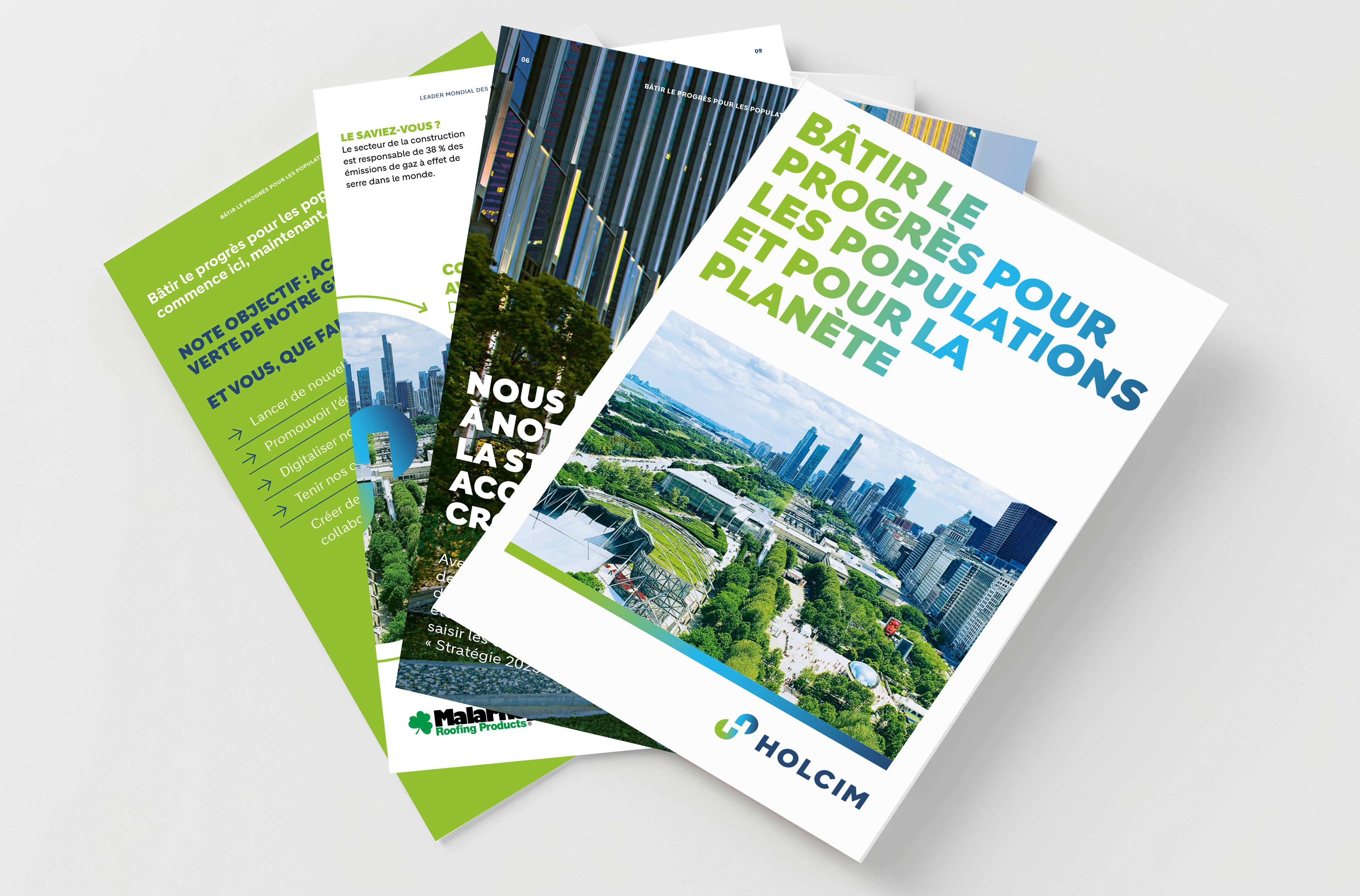 Mise en page livret HOLCIM